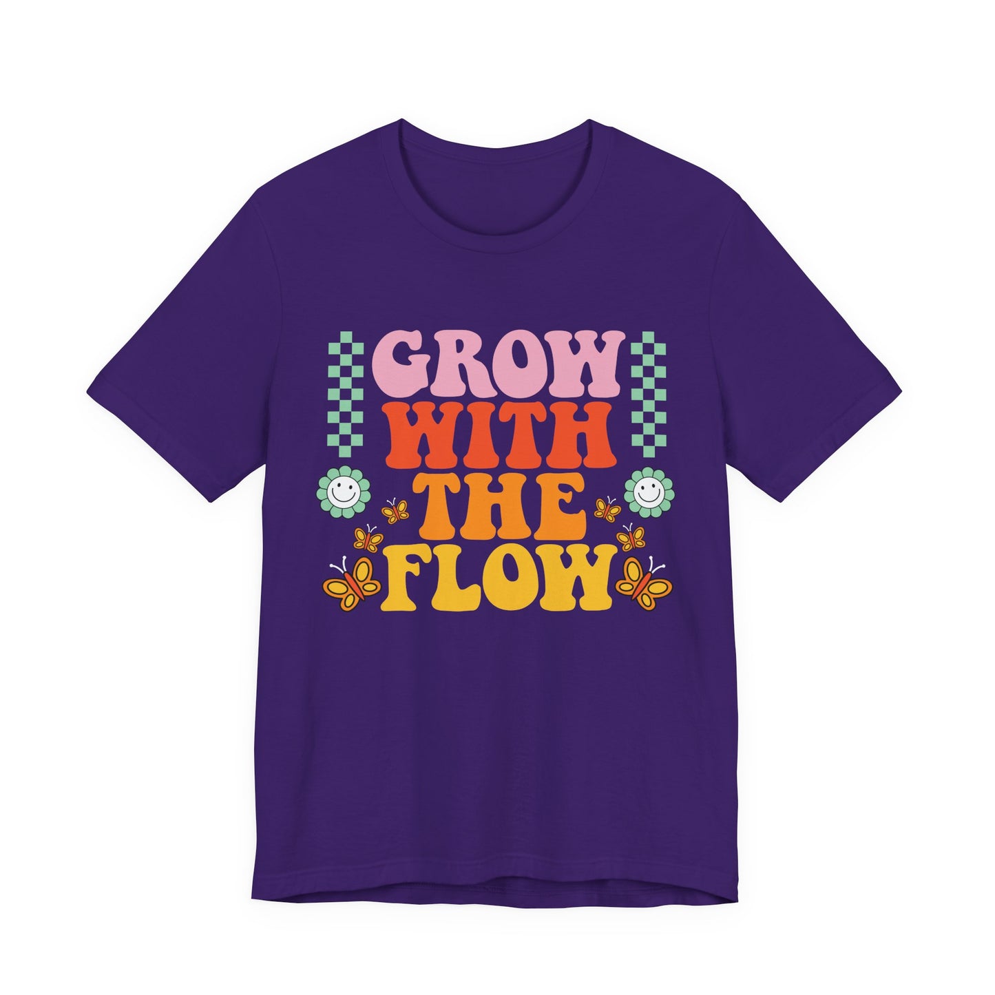 Grow With The Flow Retro Floral T-Shirt