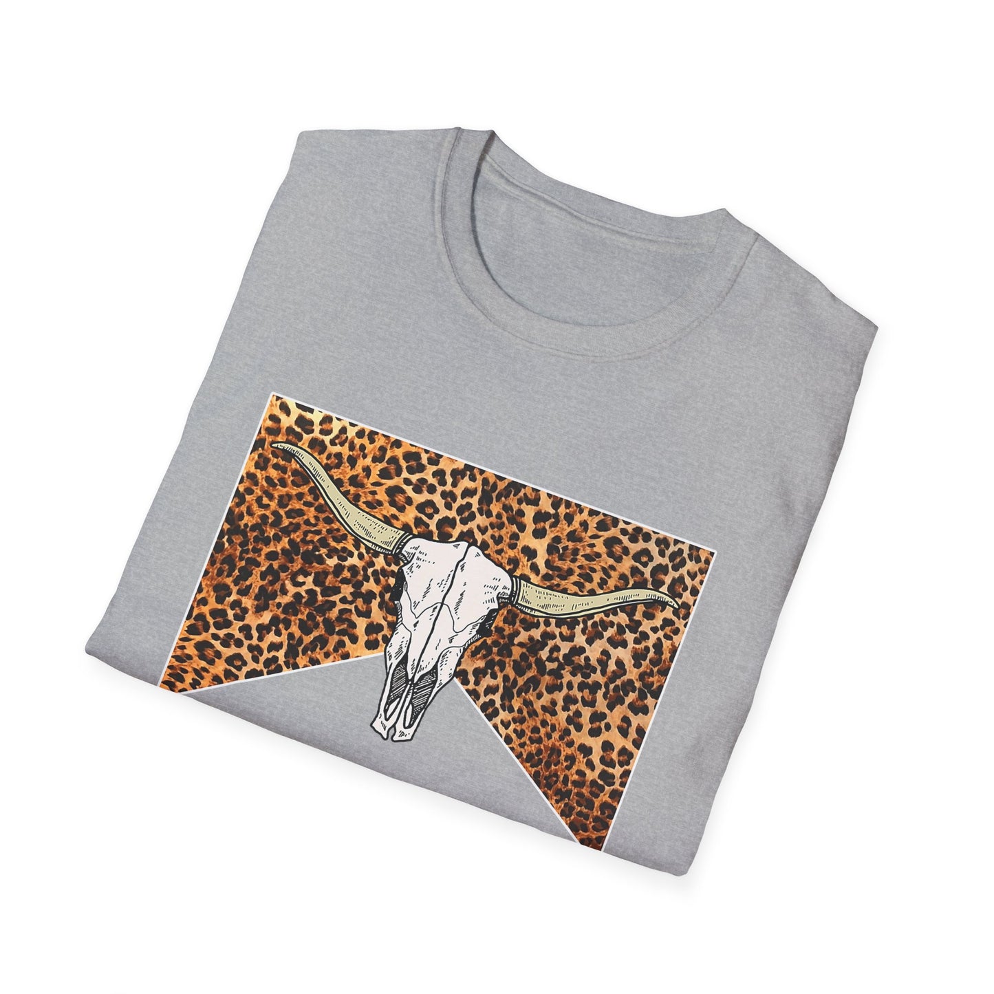 Cowboy Killer Graphic Tee – Leopard Skull Western T-Shirt