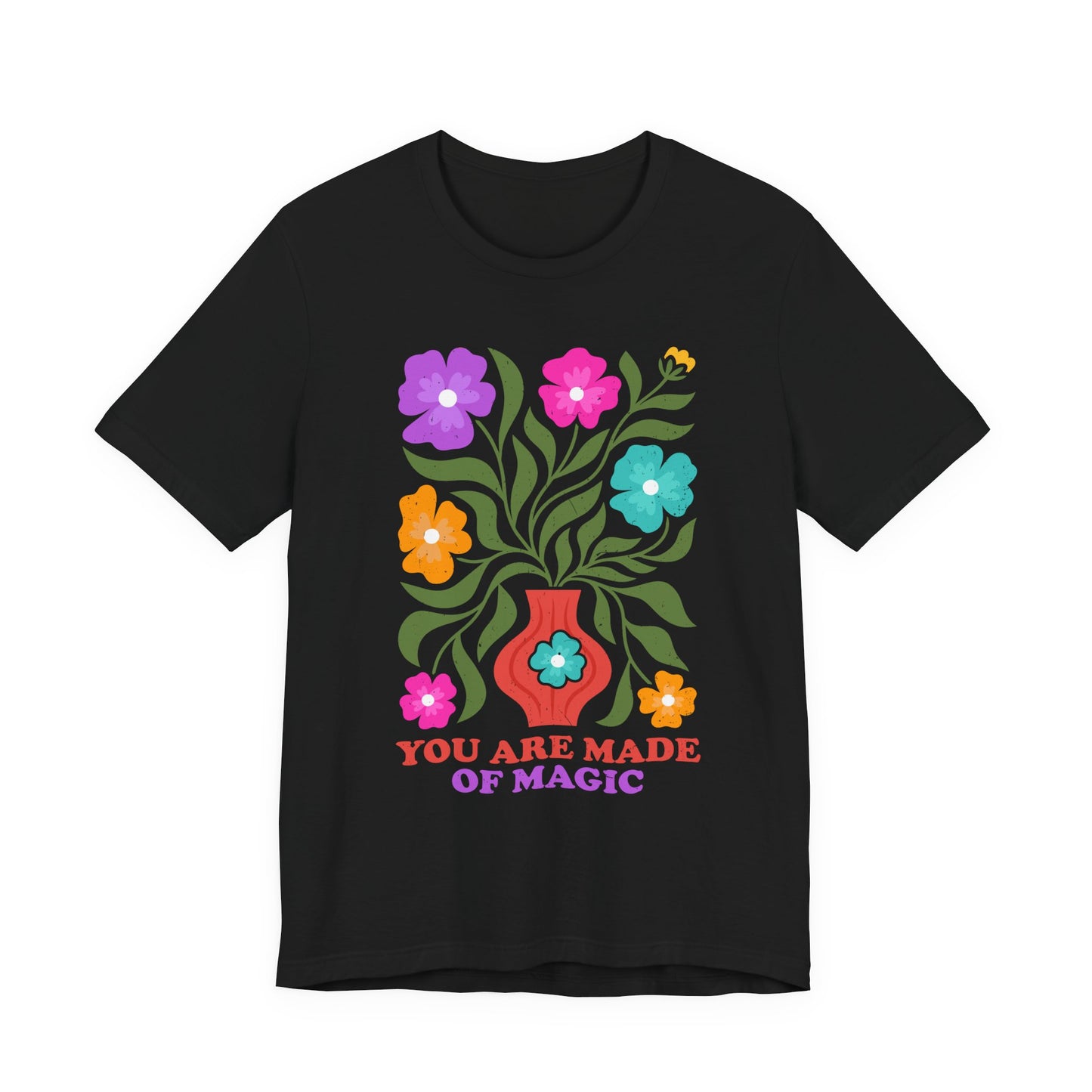 Floral 'You Are Made of Magic' Tee