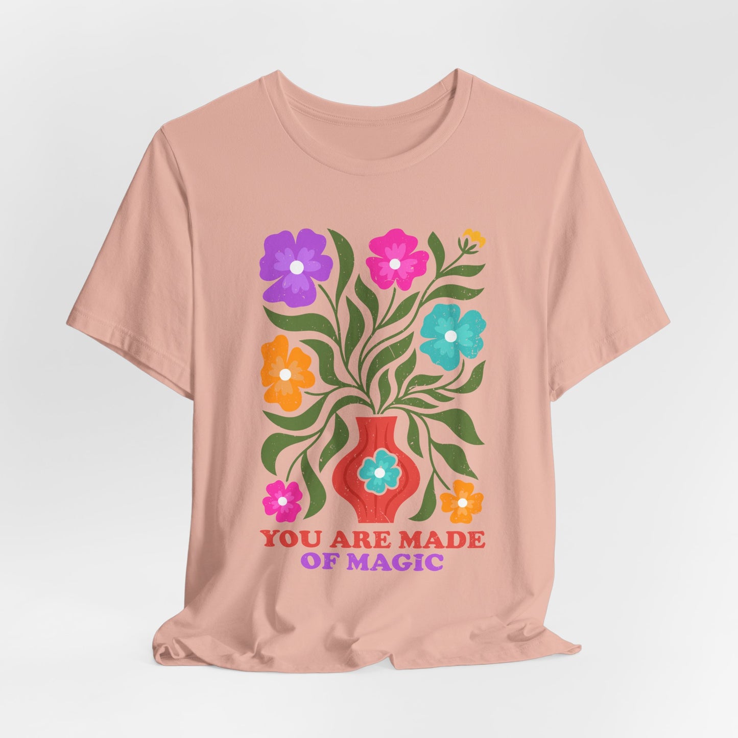 Floral 'You Are Made of Magic' Tee