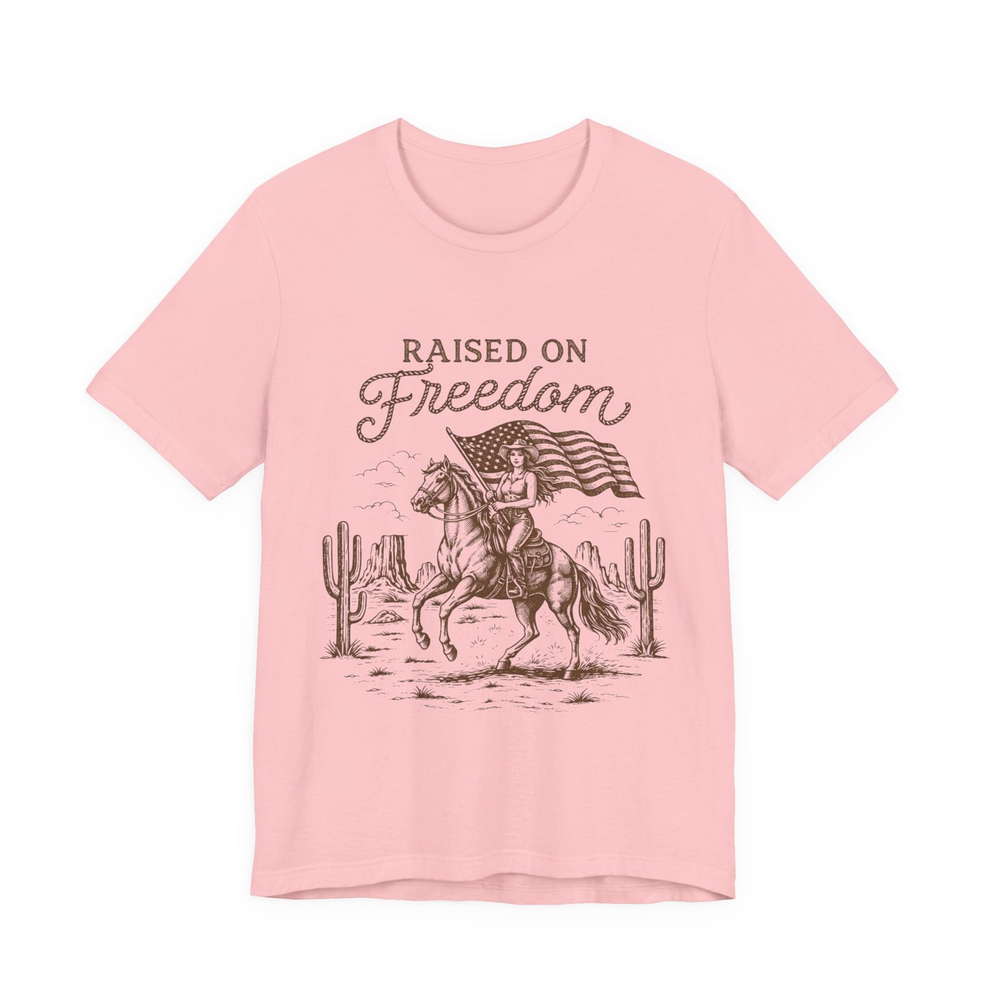 Raised on Freedom Western Tee