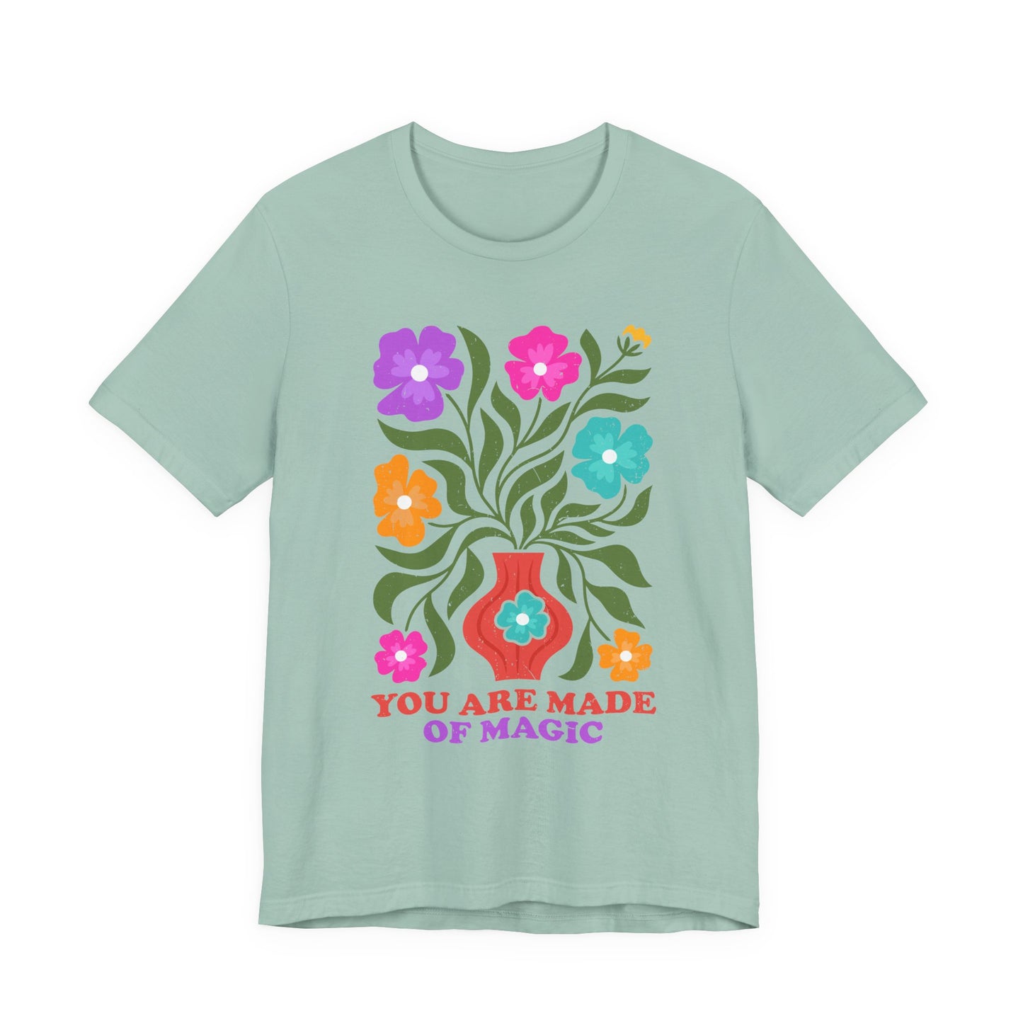 Floral 'You Are Made of Magic' Tee