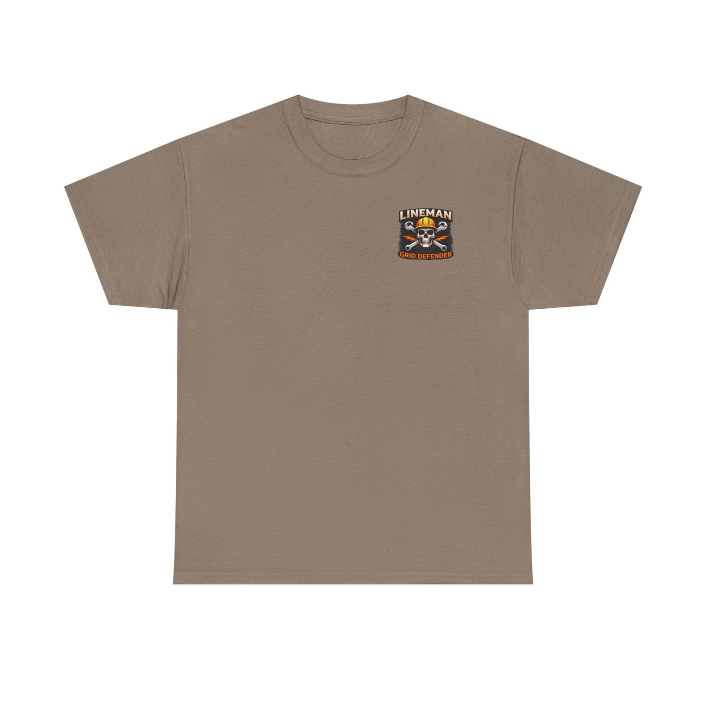 Lineman-Built to work-Born to climb Unisex Heavy Cotton Tee