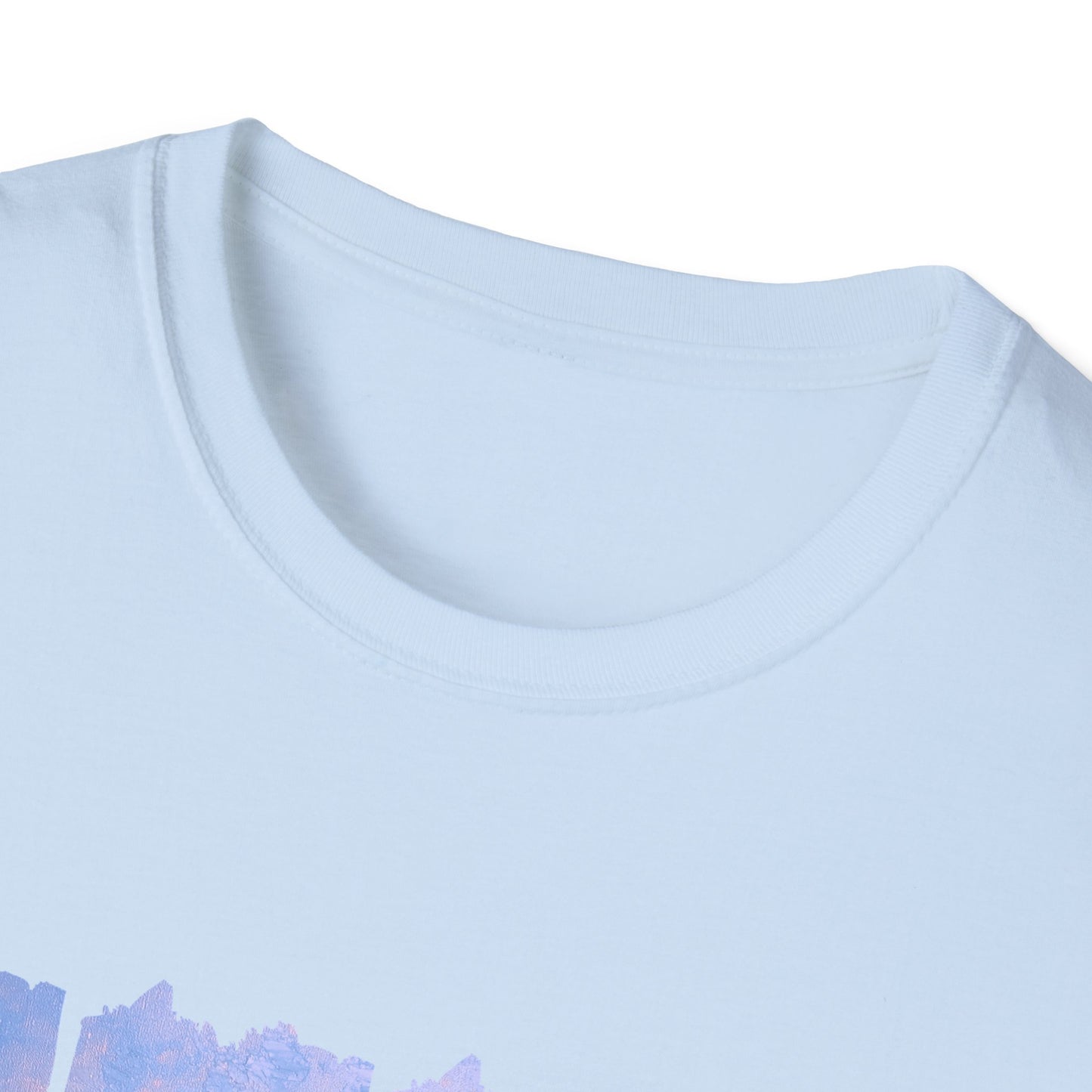 Sunset Ocean Panel T-Shirt — "Pray Without Ceasing" Inspirational Beach Tee