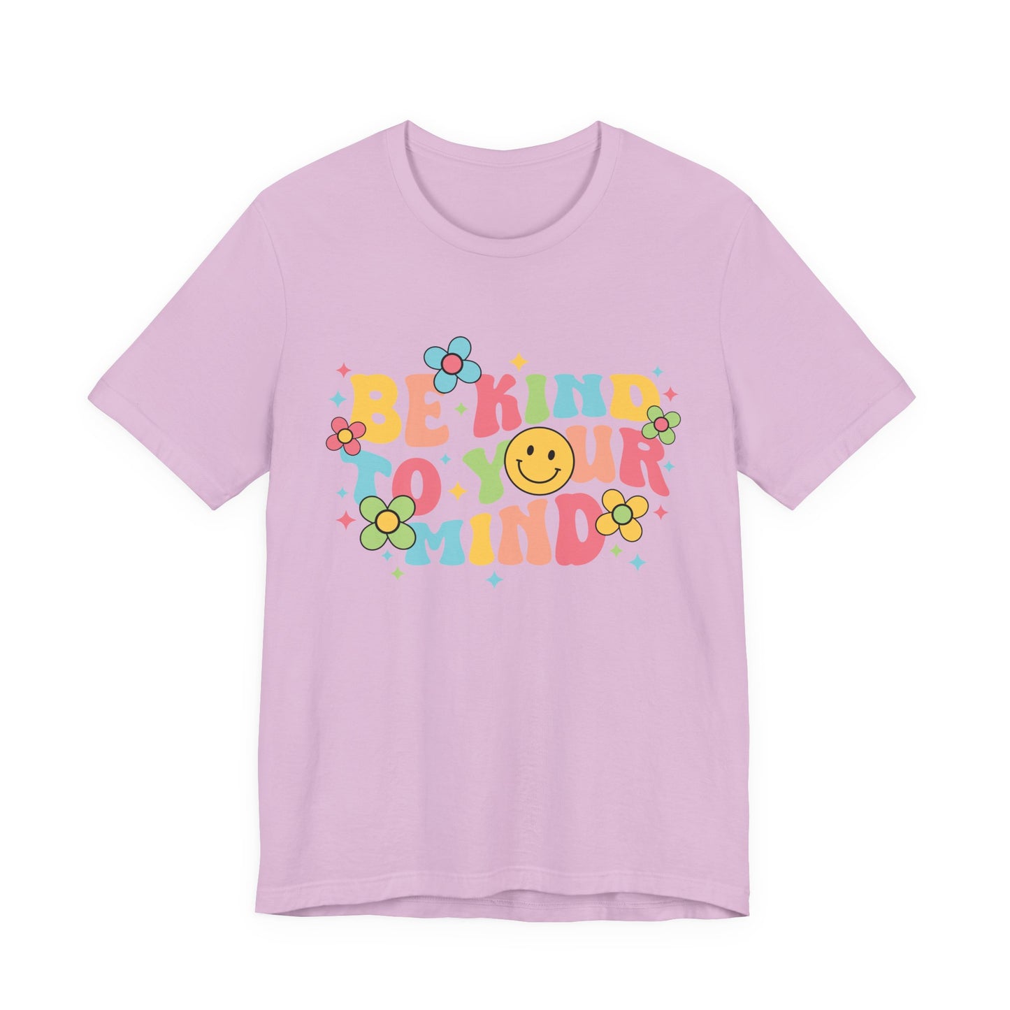 Be Kind to Your Mind T-Shirt — Retro Smile Mental Health Awareness Tee