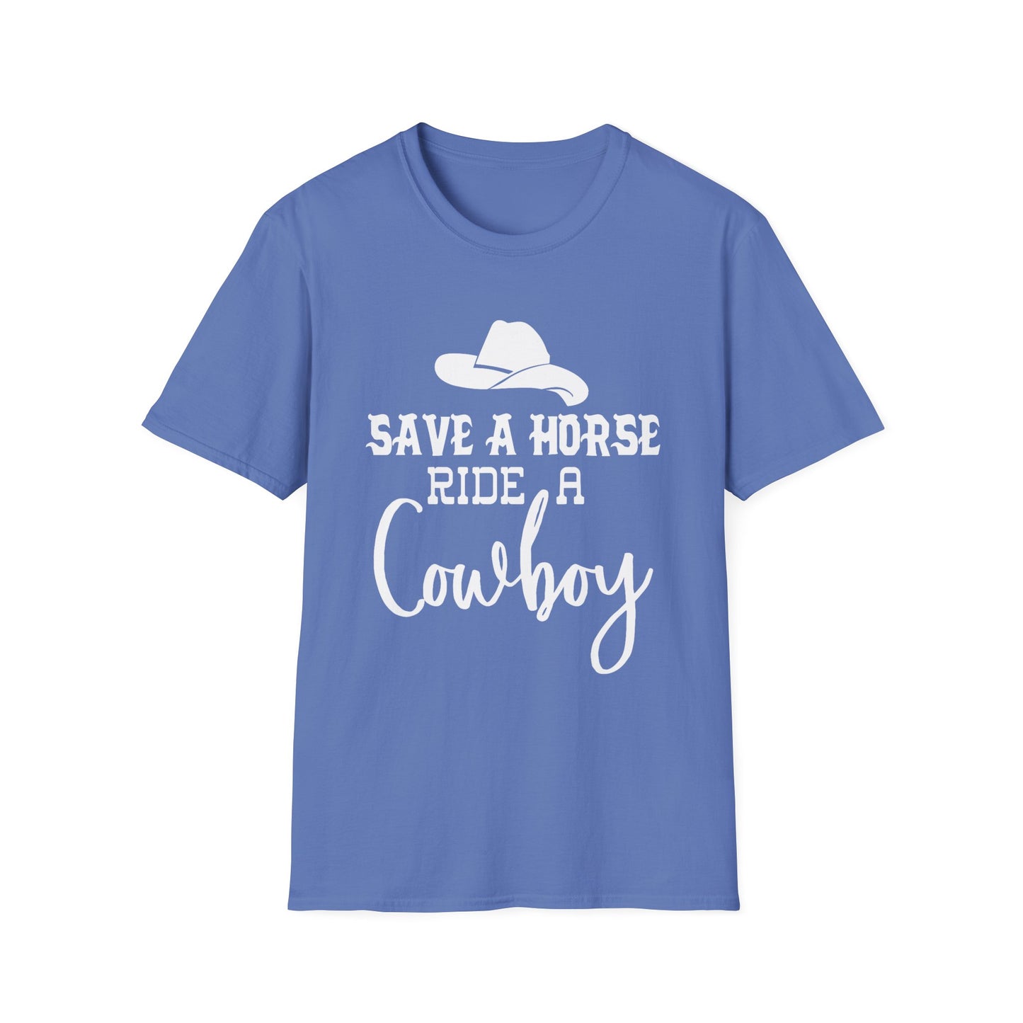Save a Horse Ride a Cowboy T-Shirt – Western Cowboy Hat Graphic Tee