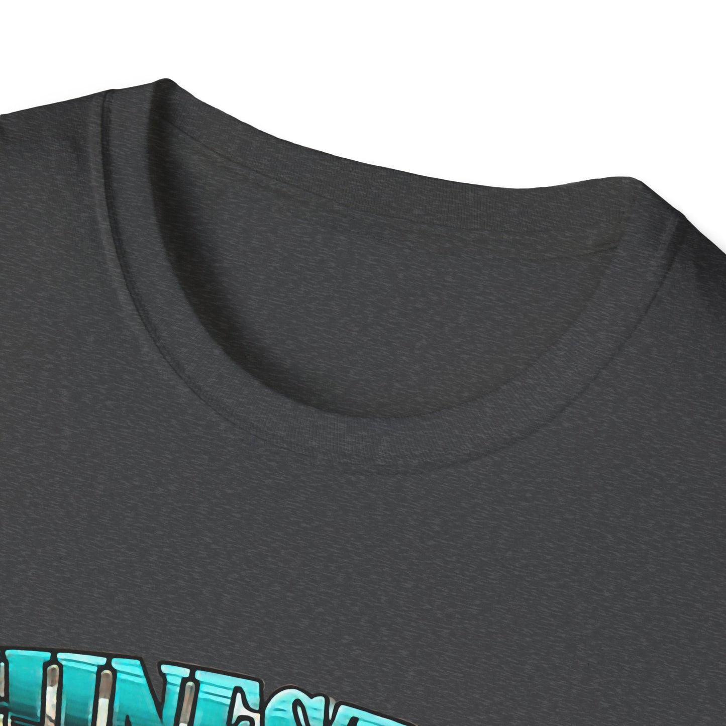 Rhinestone Cowgirl Tee – Turquoise Cowboy Hat on Leopard Print