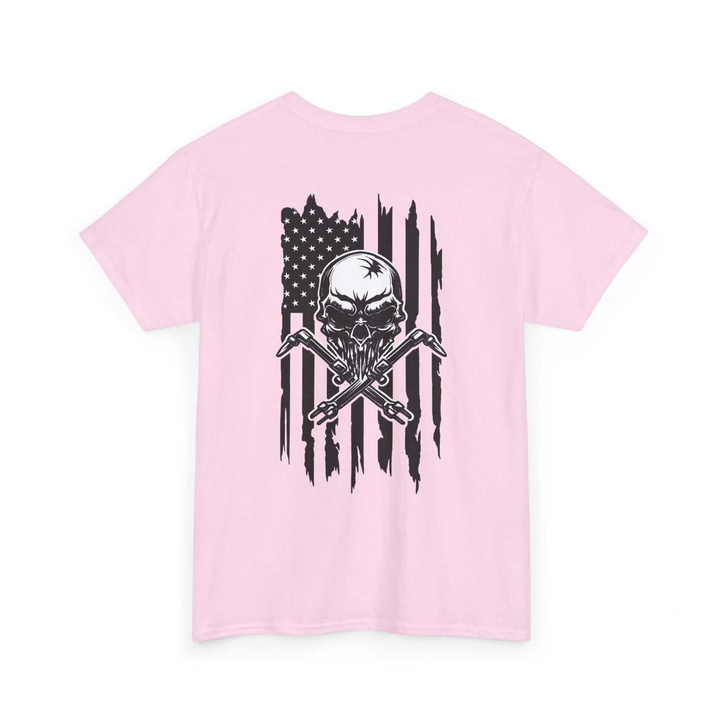 Welding “Hood Life” American Flag Tee