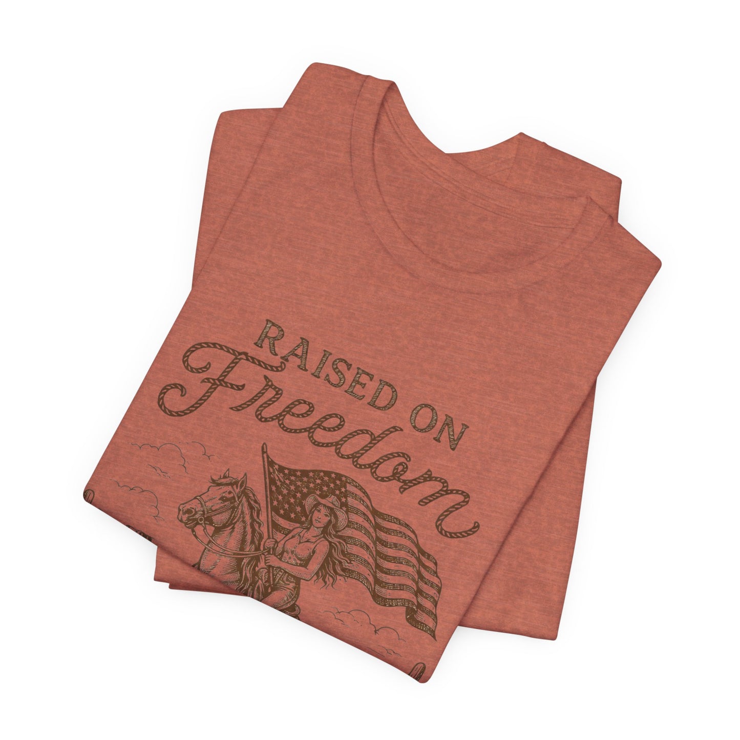 Raised on Freedom Western Tee