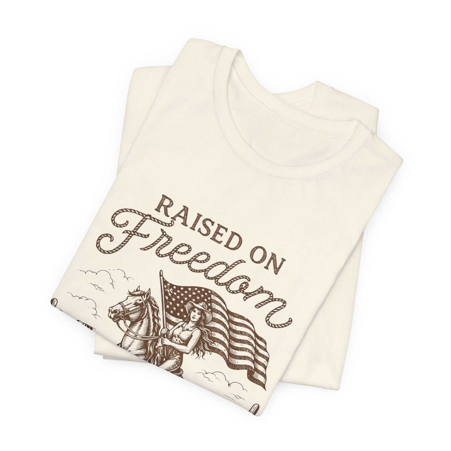 Raised on Freedom Western Tee