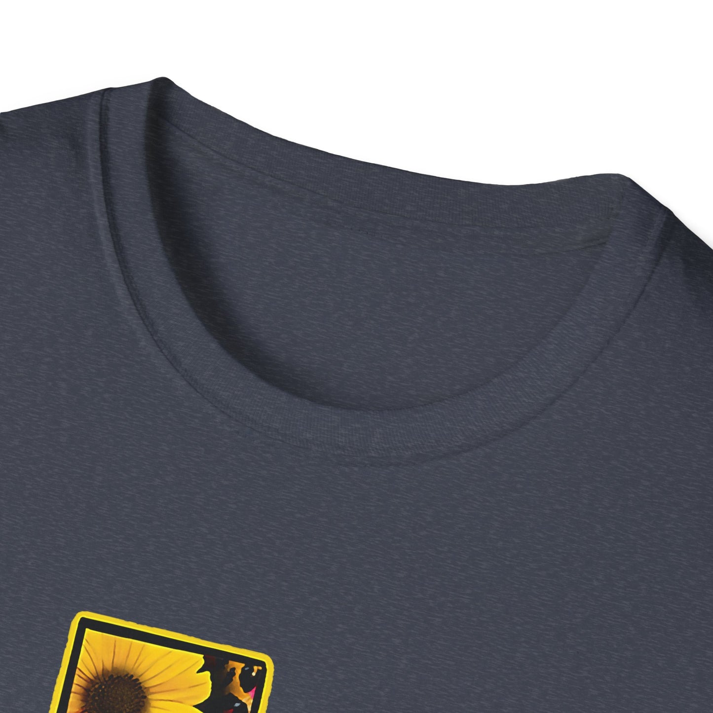 Texas Sunflower State T-Shirt — Floral Texas Map Graphic