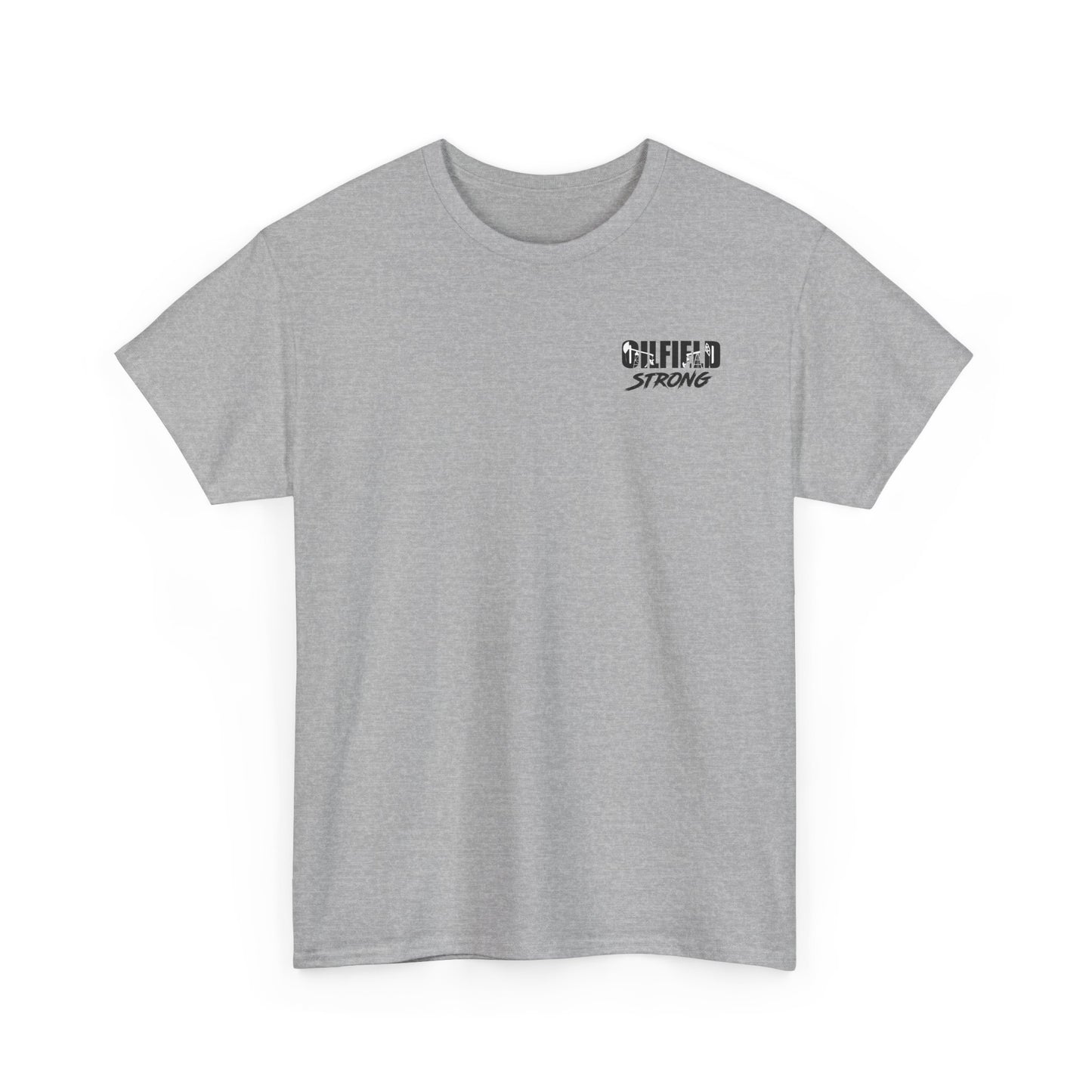 Oilfield Flag Tee — American Oil Rig Graphic T-Shirt