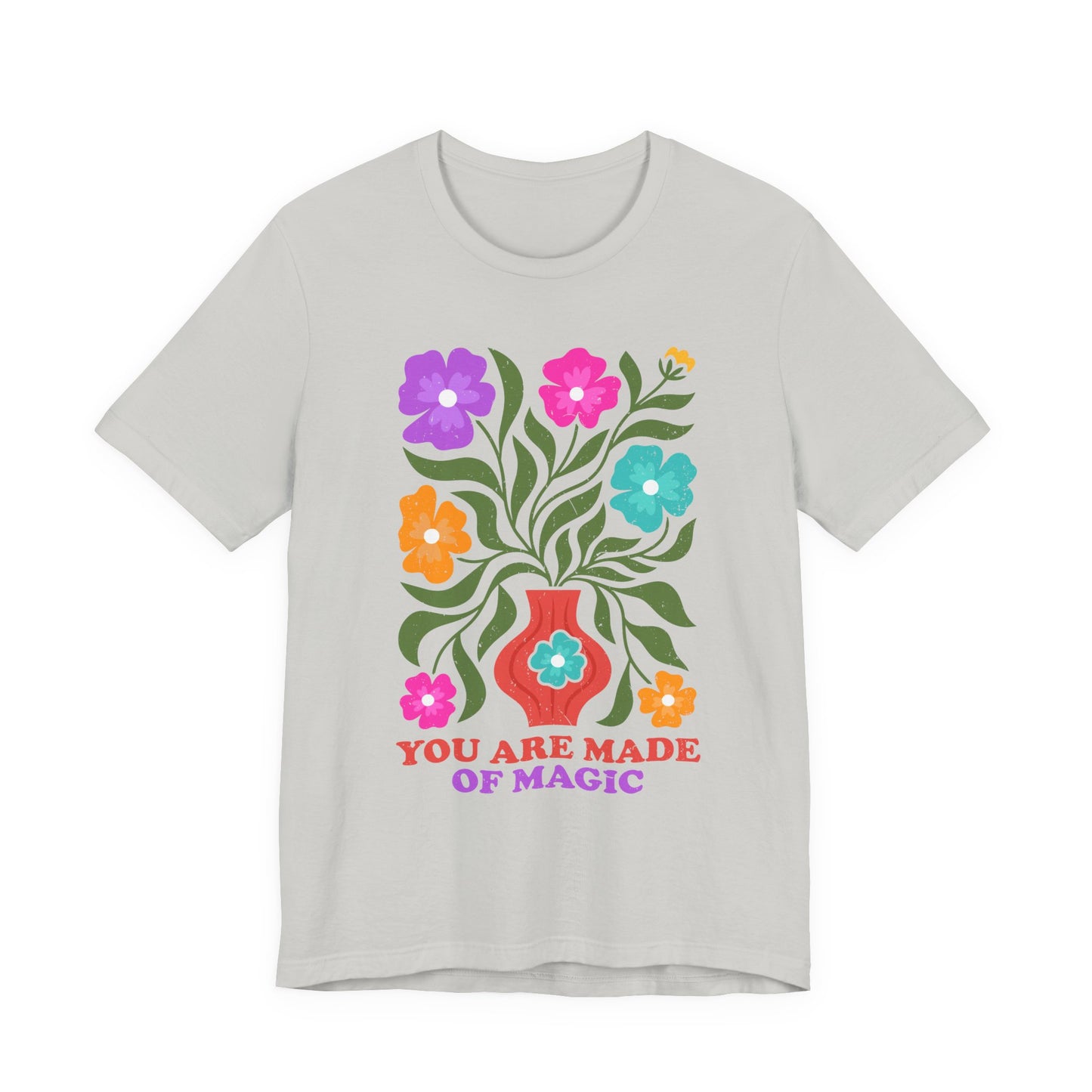 Floral 'You Are Made of Magic' Tee
