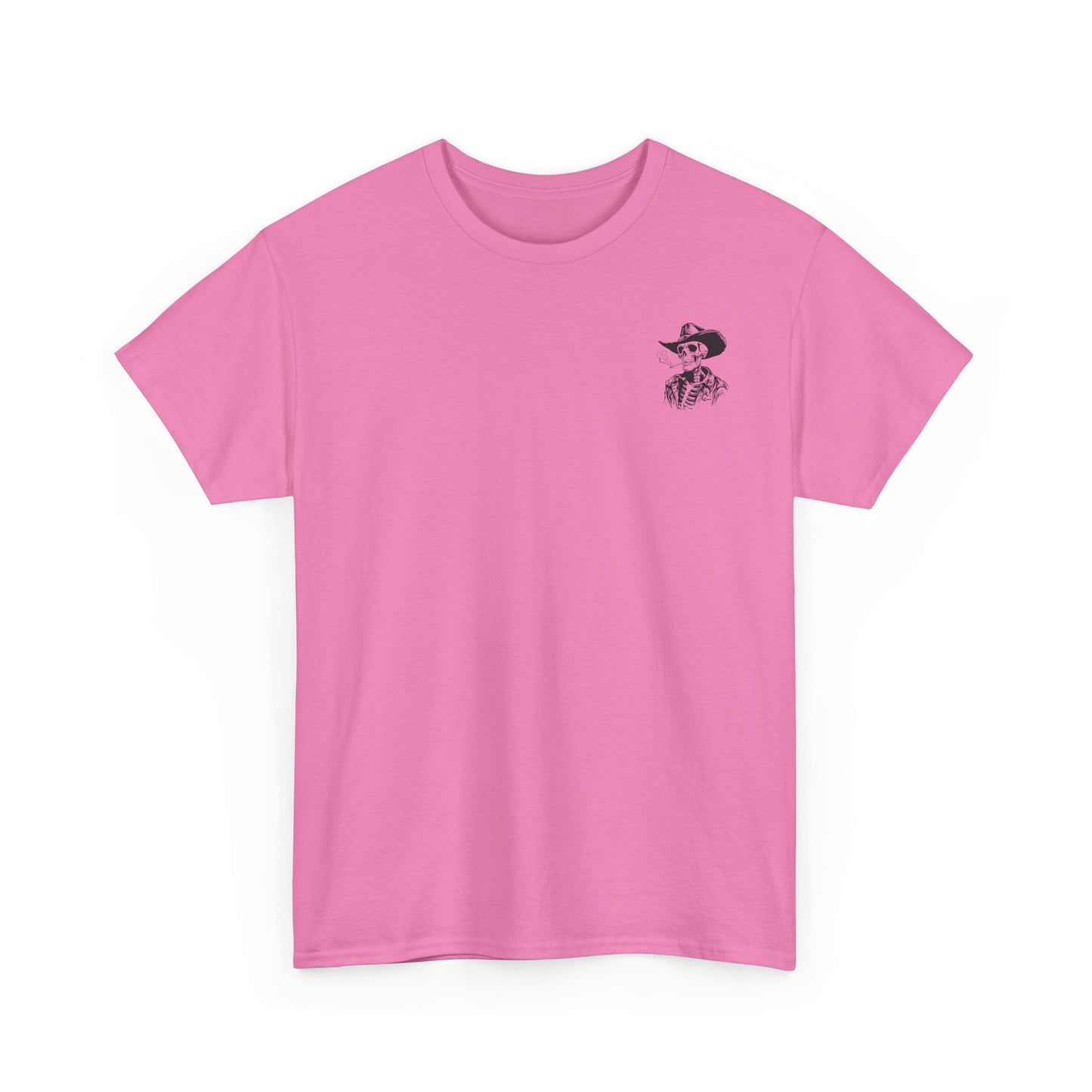 Skeleton Cowboy T-Shirt — Western Skull Graphic Tee