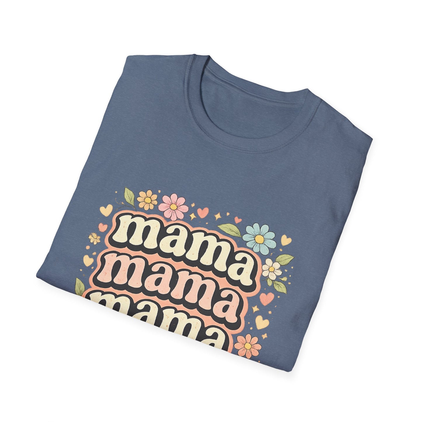 Mama Floral T-Shirt — Retro Mom Gift for Mother’s Day