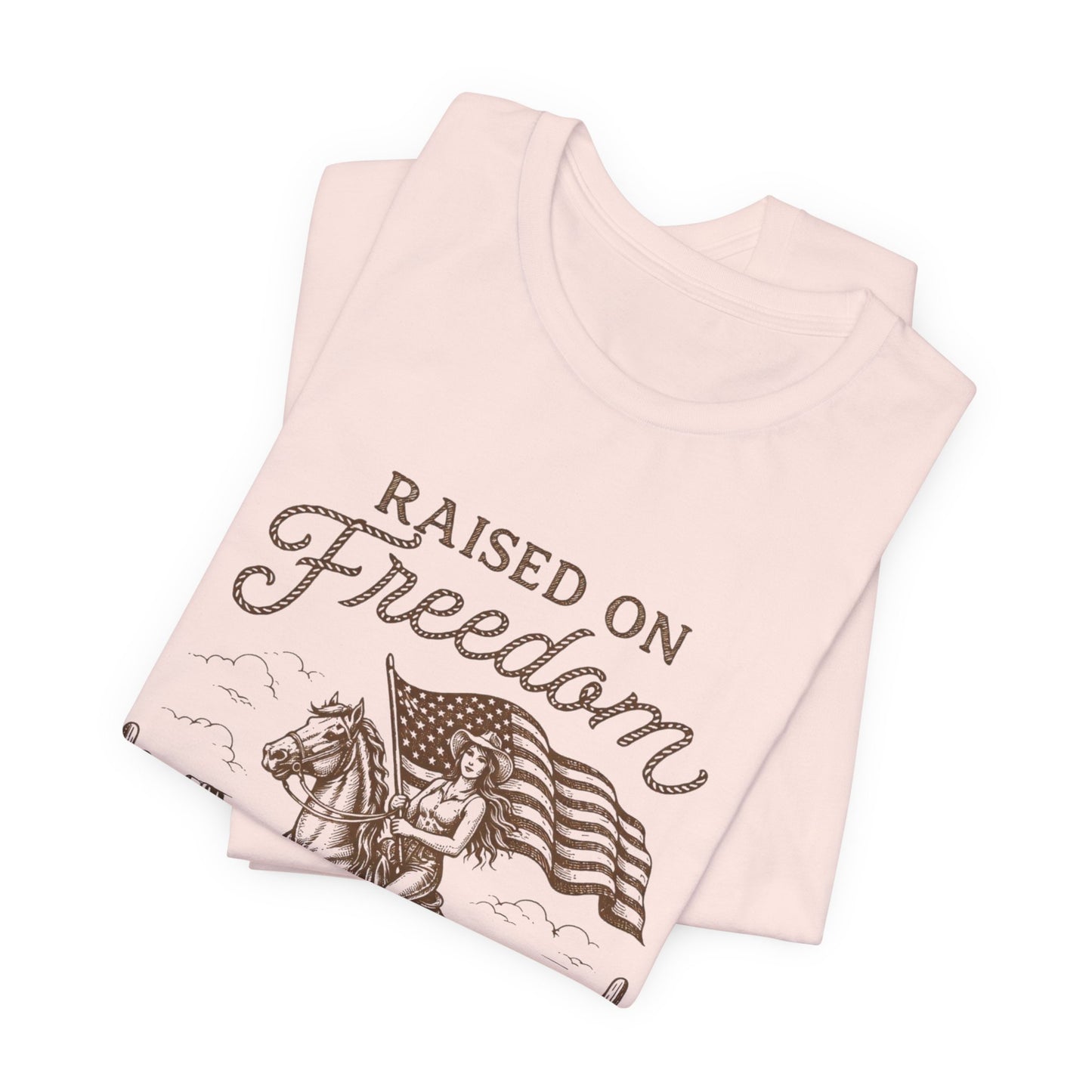 Raised on Freedom Western Tee