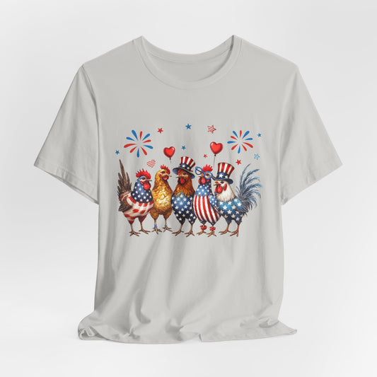 Chicken Patriotic Tee