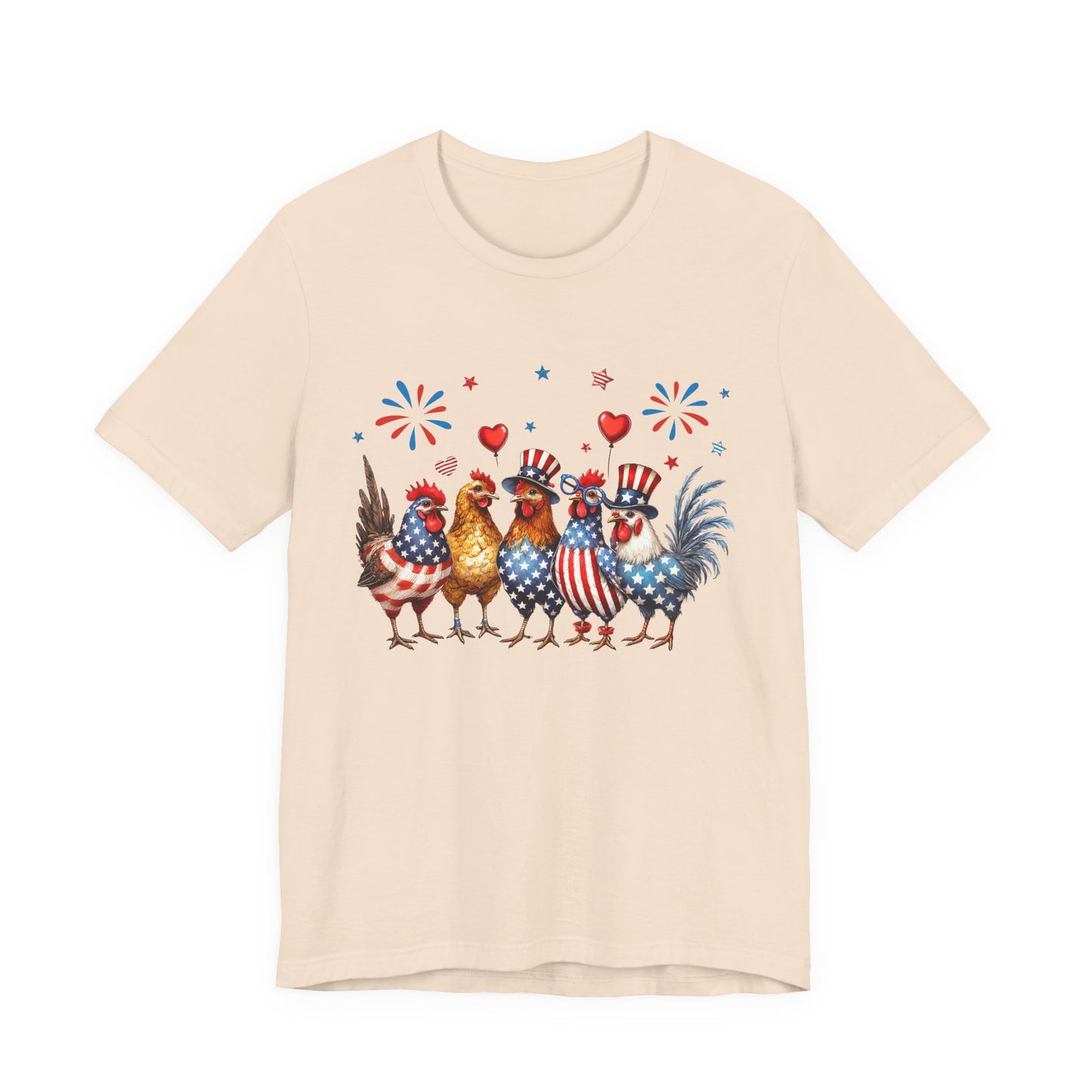 Chicken Patriotic Tee