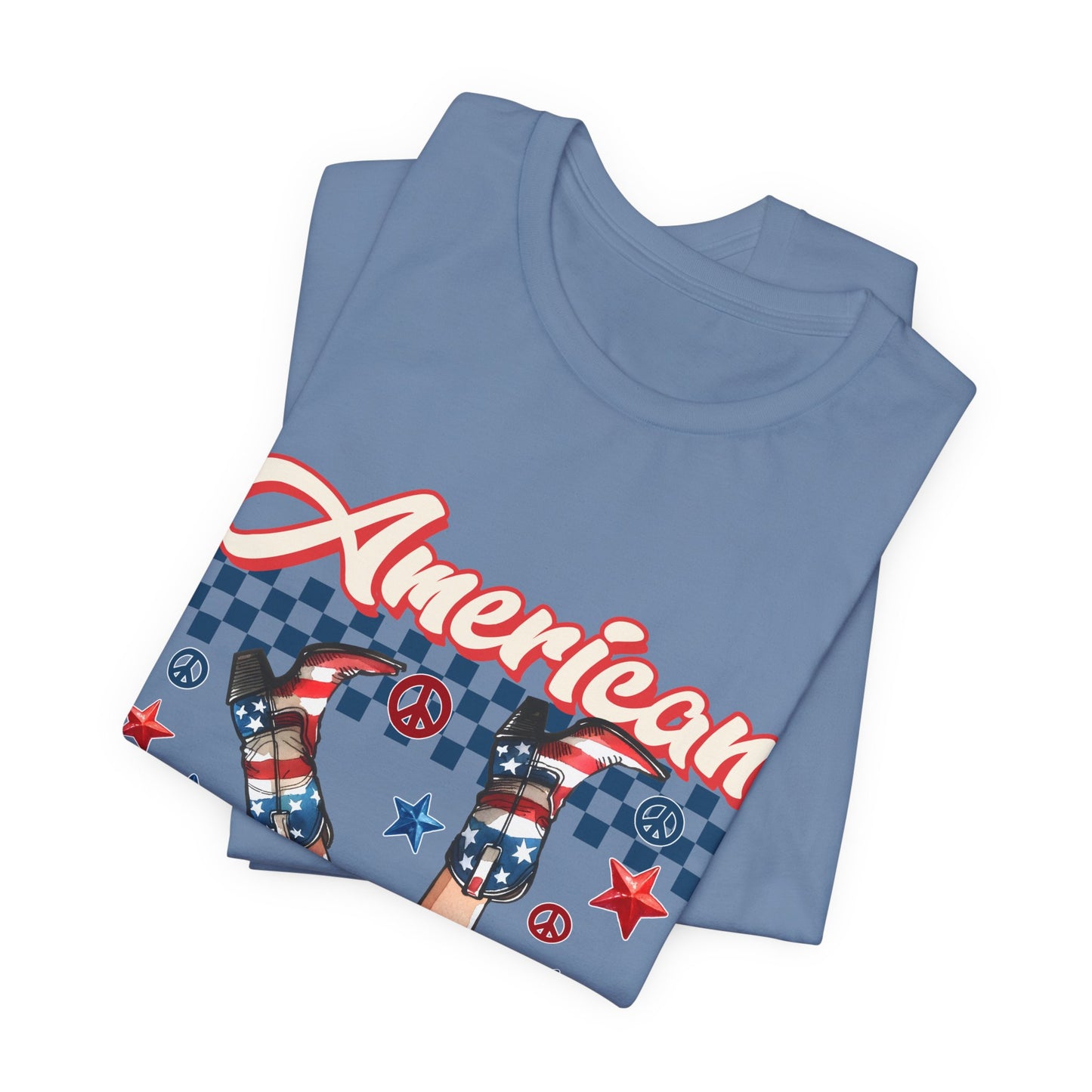 American Sweetheart T-Shirt — Retro Patriotic 4th of July Tee
