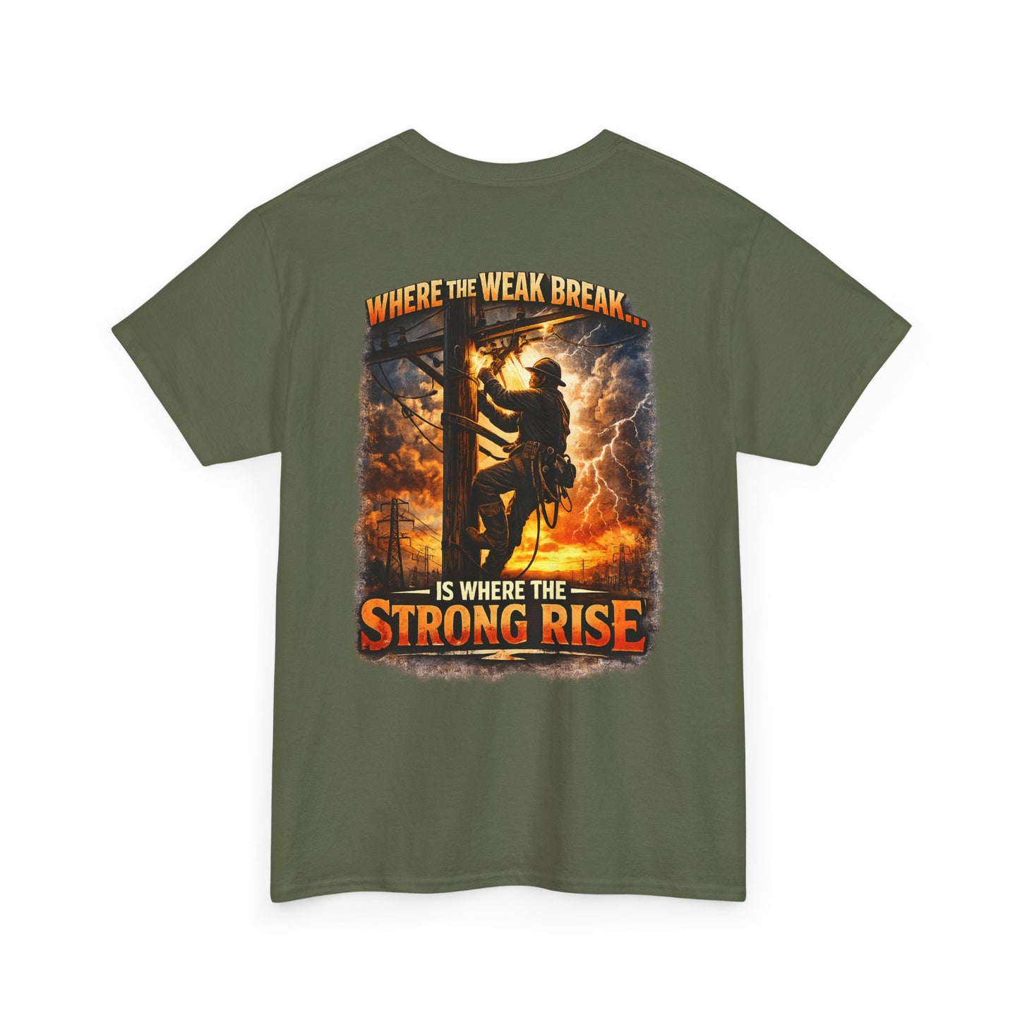 LINEMAN- Unisex Heavy Cotton Tee
