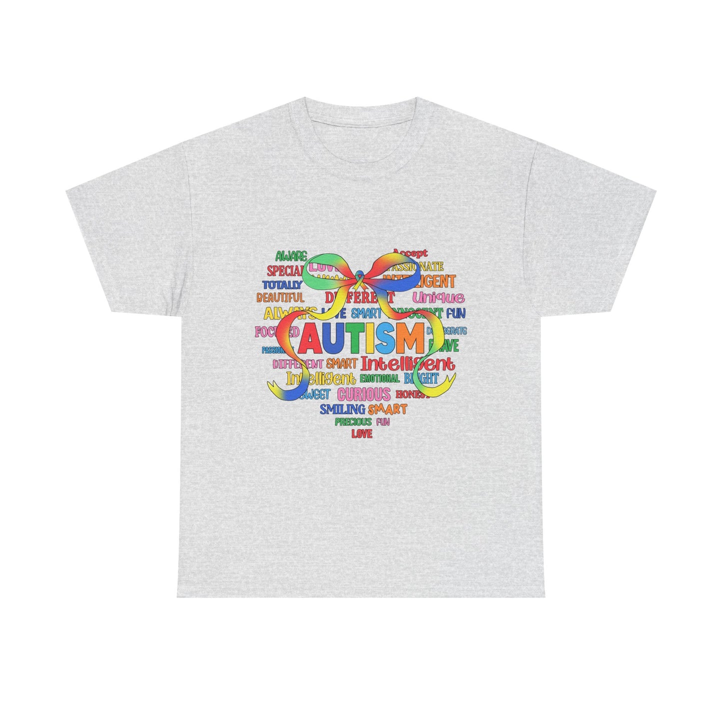 Autism Awareness Puzzle Heart T-Shirt – Colorful Support & Acceptance Tee