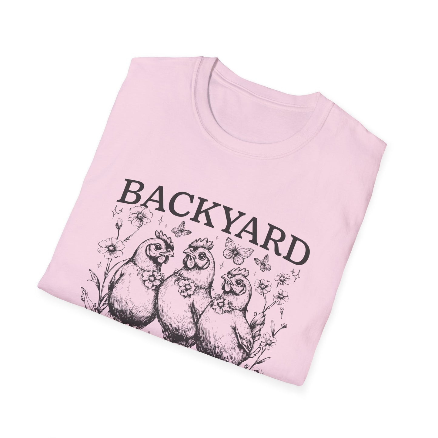 Backyard Coop Club T-Shirt — 'Ladies Only' Vintage Chicken Farm Tee
