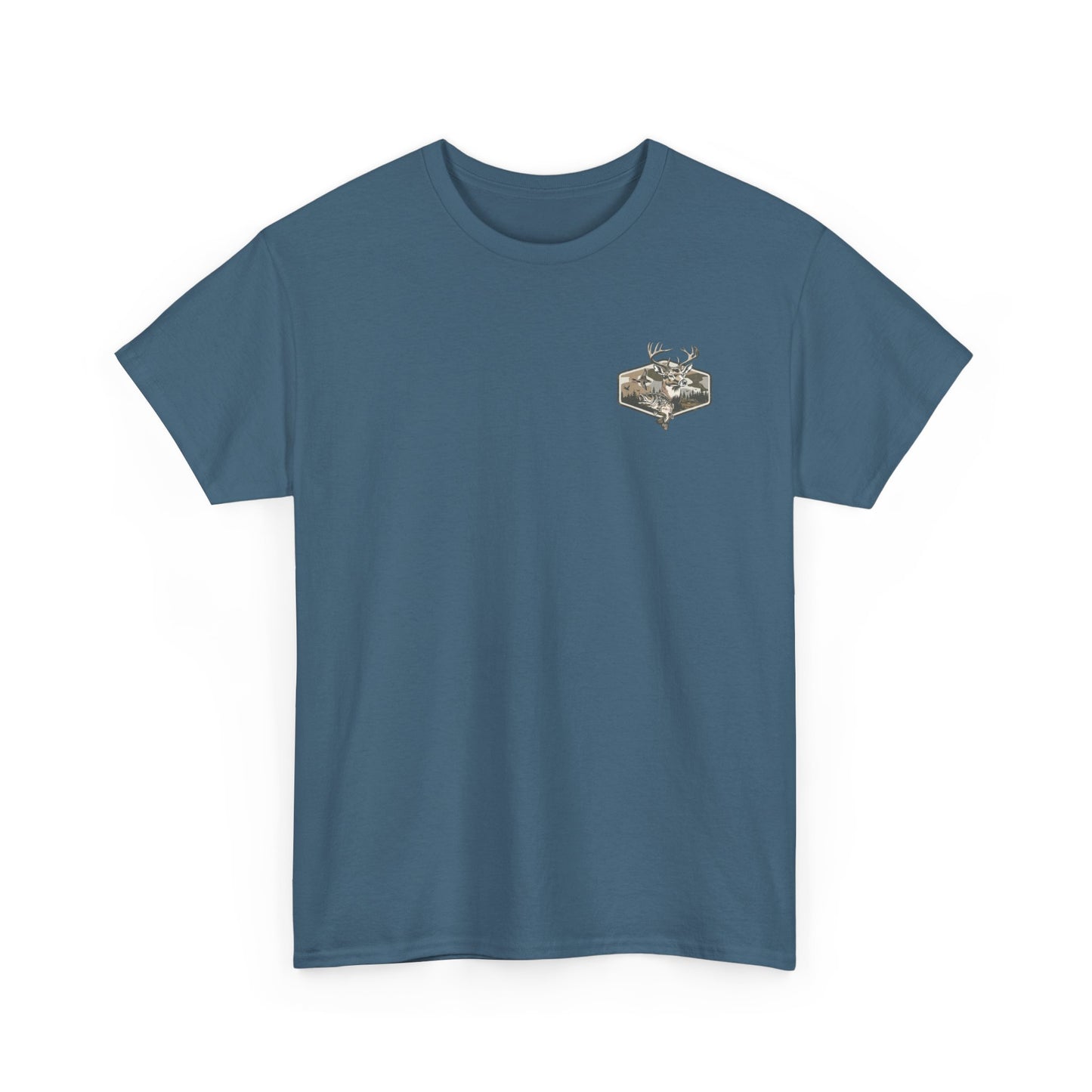Deer Hunter Graphic Tee — Buck & Forest Outdoor T-Shirt