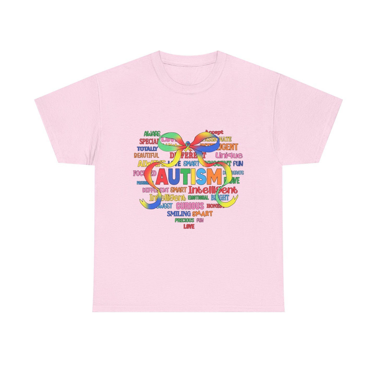 Autism Awareness Puzzle Heart T-Shirt – Colorful Support & Acceptance Tee