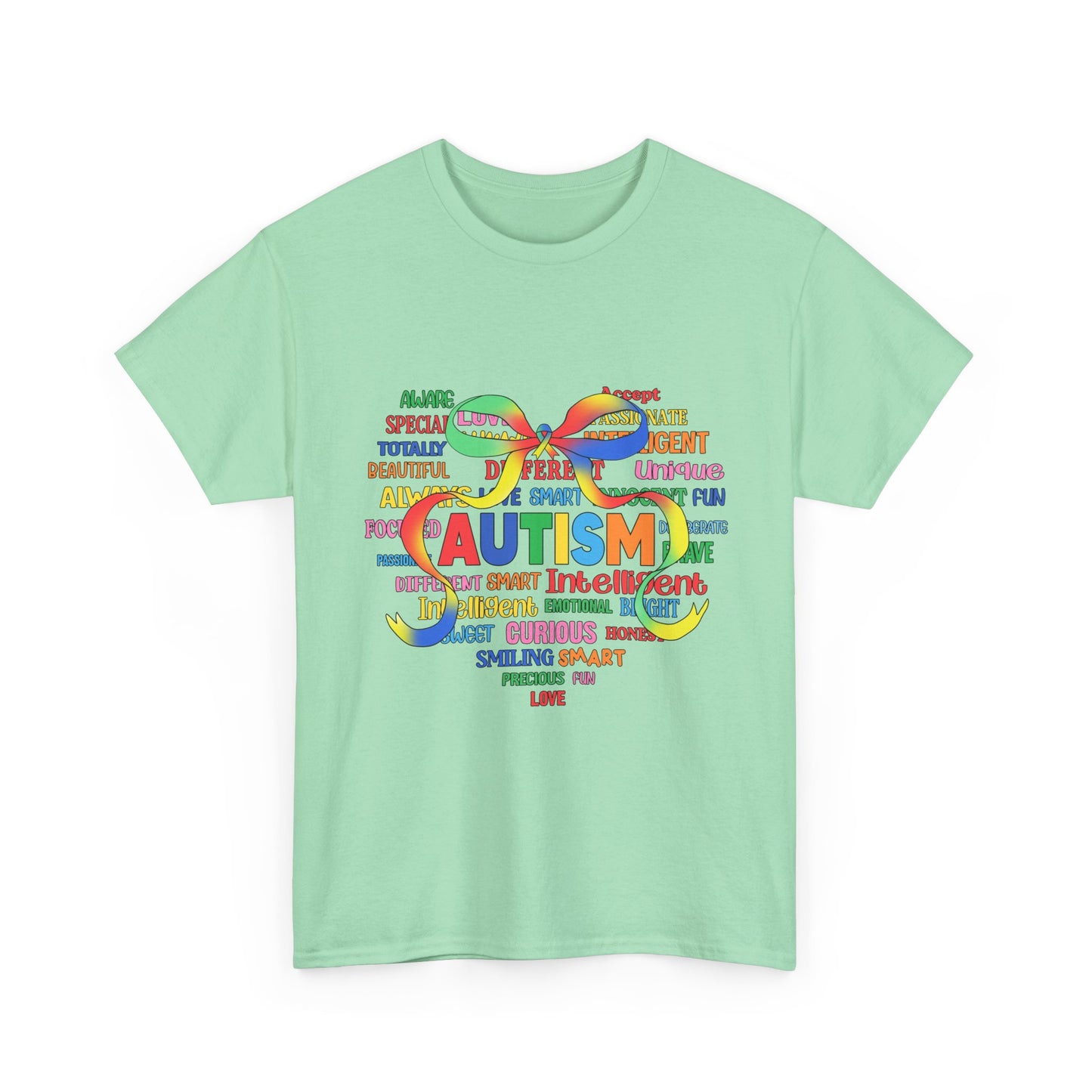 Autism Awareness Puzzle Heart T-Shirt – Colorful Support & Acceptance Tee