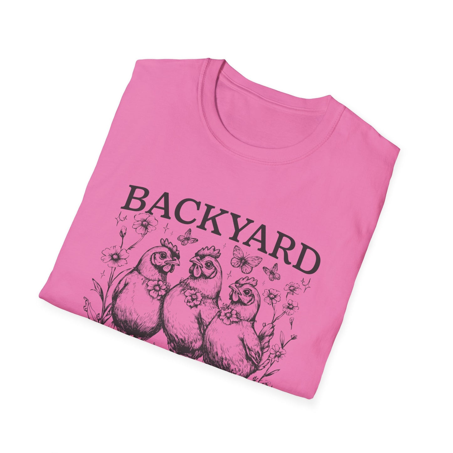 Backyard Coop Club T-Shirt — 'Ladies Only' Vintage Chicken Farm Tee