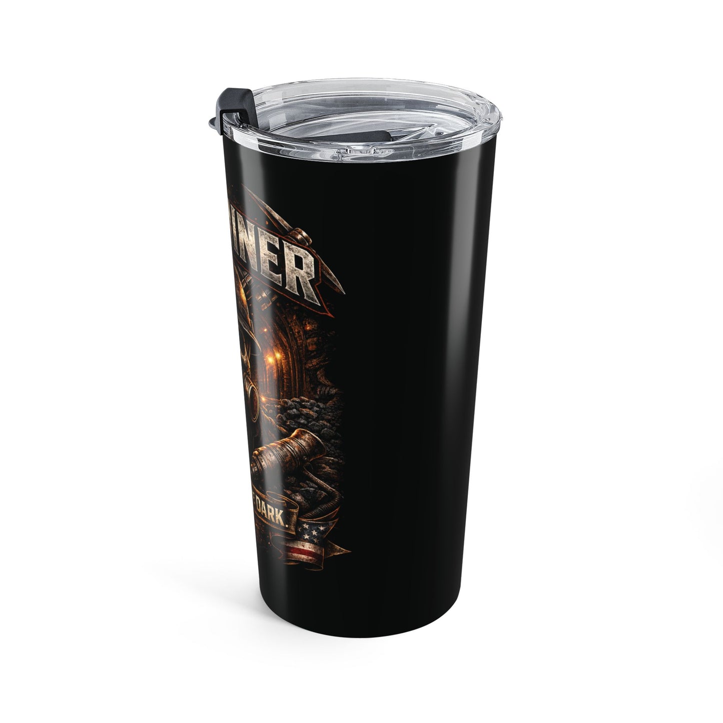 Coal Miner 20oz Tumbler — Forged in the Dark Insulated Travel Cup