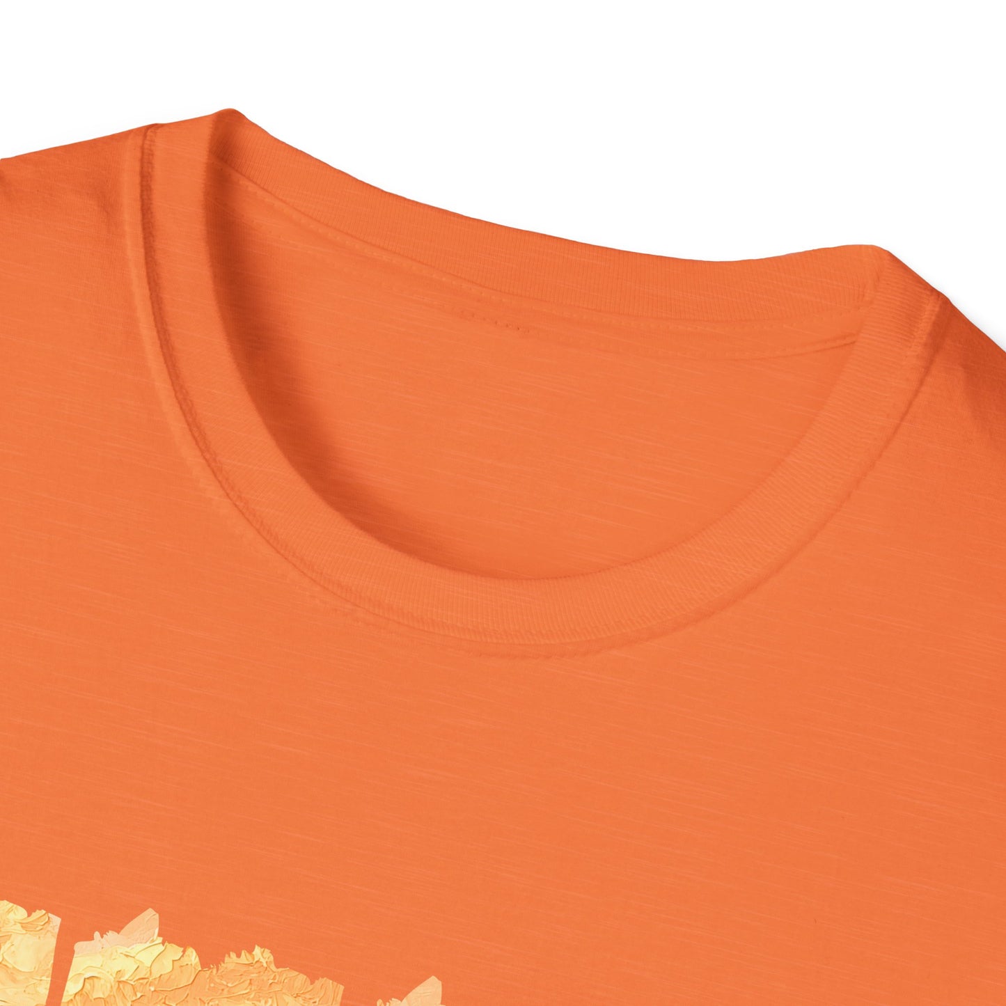 Sunflower Mountain Poster T-Shirt — Scenic Field & Peaks Graphic Tee