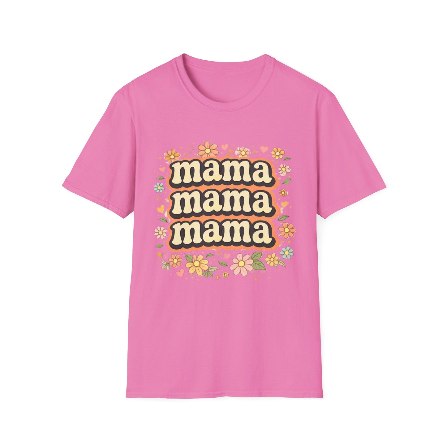 Mama Floral T‑Shirt — Retro Flower Mother's Day Tee