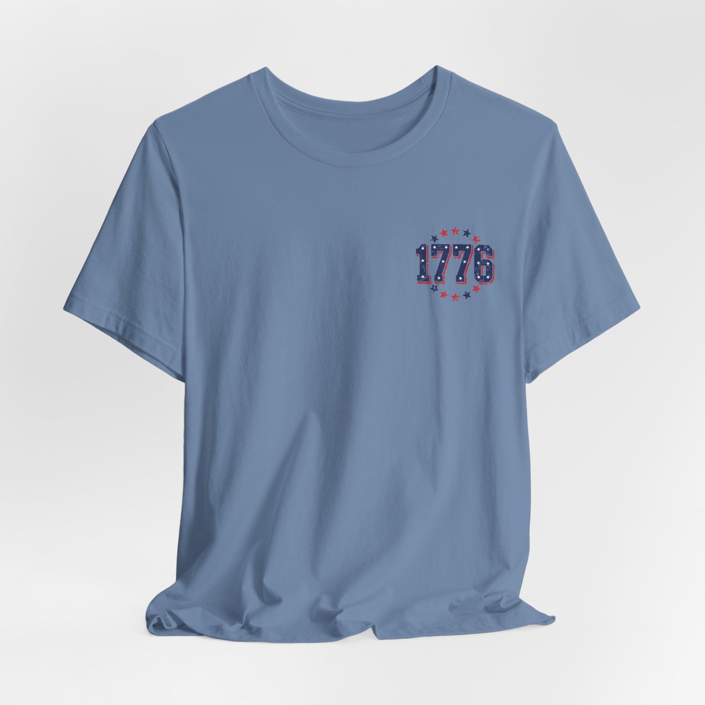 America 1776 Eagle T‑Shirt — Land of the Free, Home of the Brave