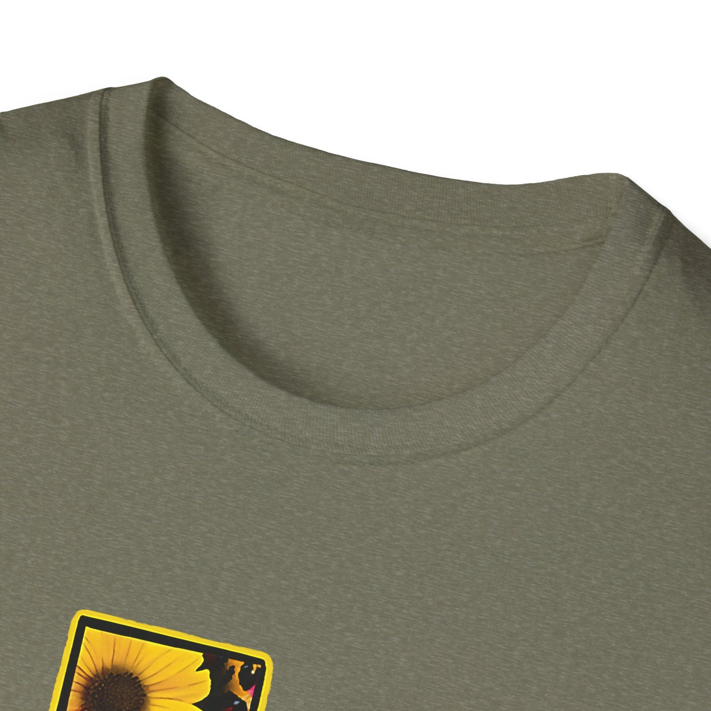 Texas Sunflower State T-Shirt — Floral Texas Map Graphic