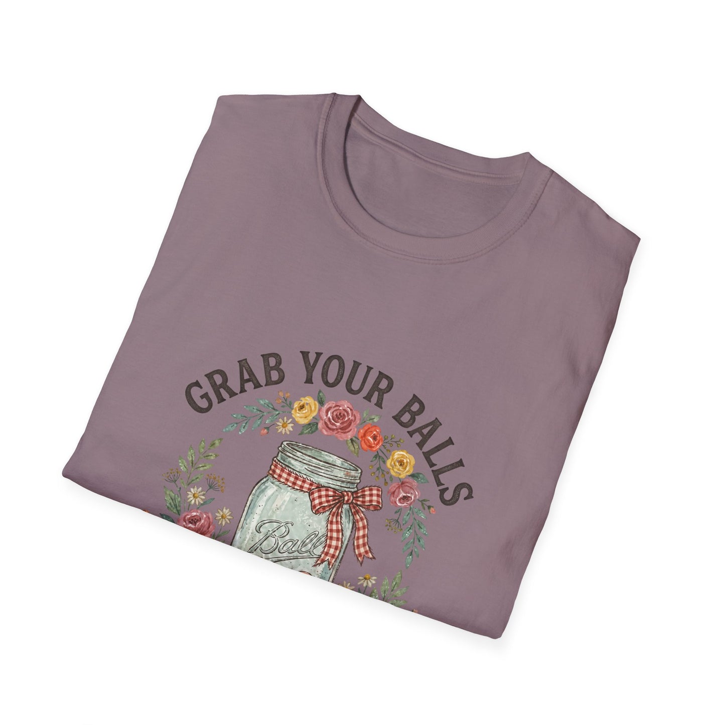 Grab Your Balls Mason Jar Canning T-Shirt — It's Canning Season Vintage Kitchen Tee