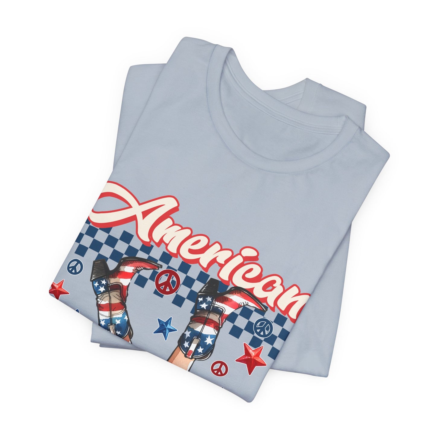 American Sweetheart T-Shirt — Retro Patriotic 4th of July Tee