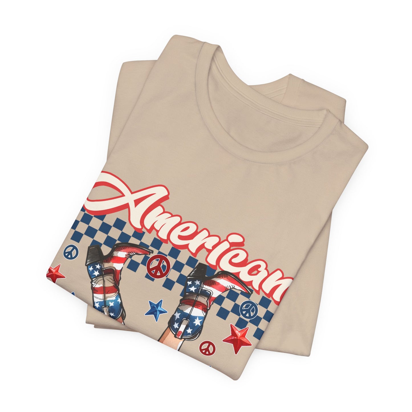 American Sweetheart T-Shirt — Retro Patriotic 4th of July Tee