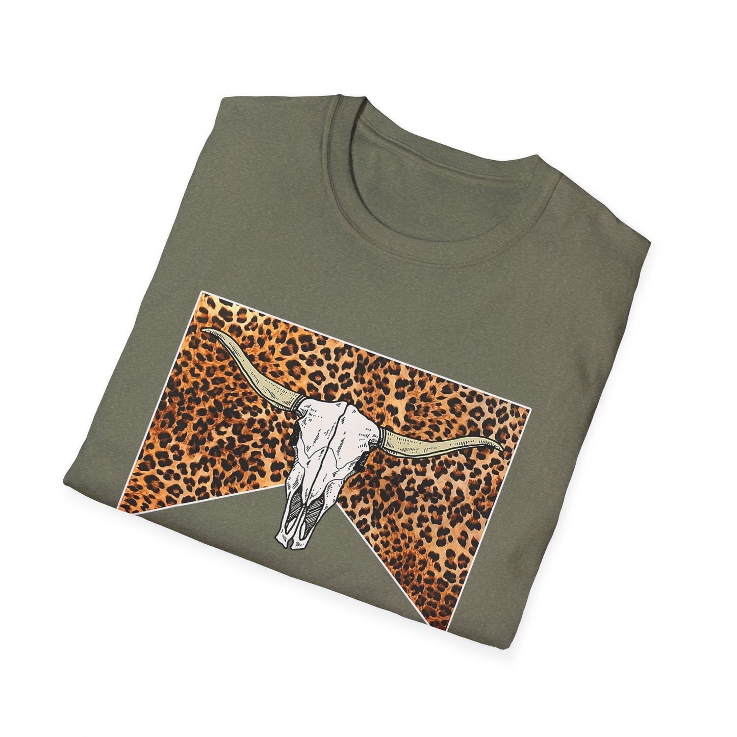 Cowboy Killer Graphic Tee – Leopard Skull Western T-Shirt