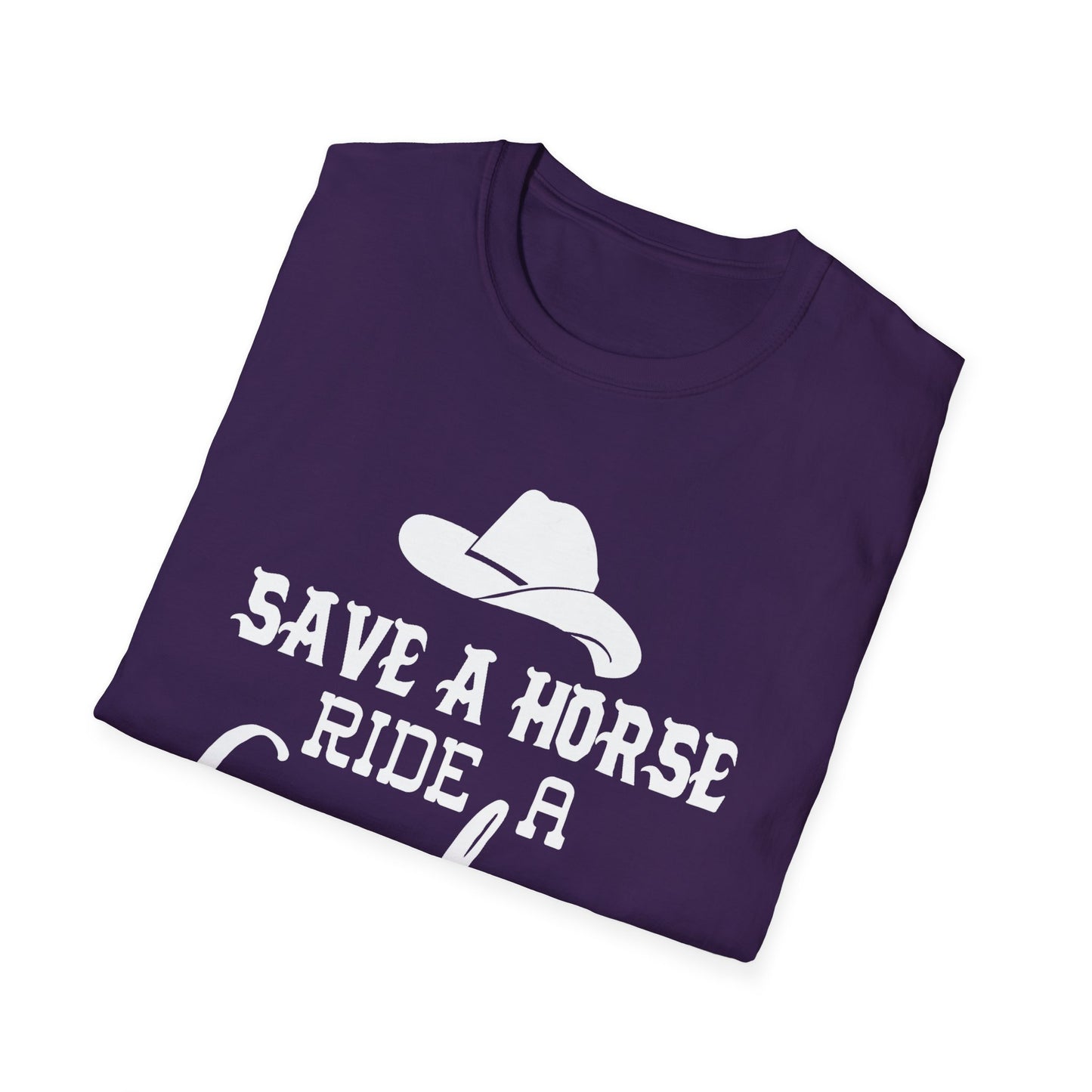 Save a Horse Ride a Cowboy T-Shirt – Western Cowboy Hat Graphic Tee