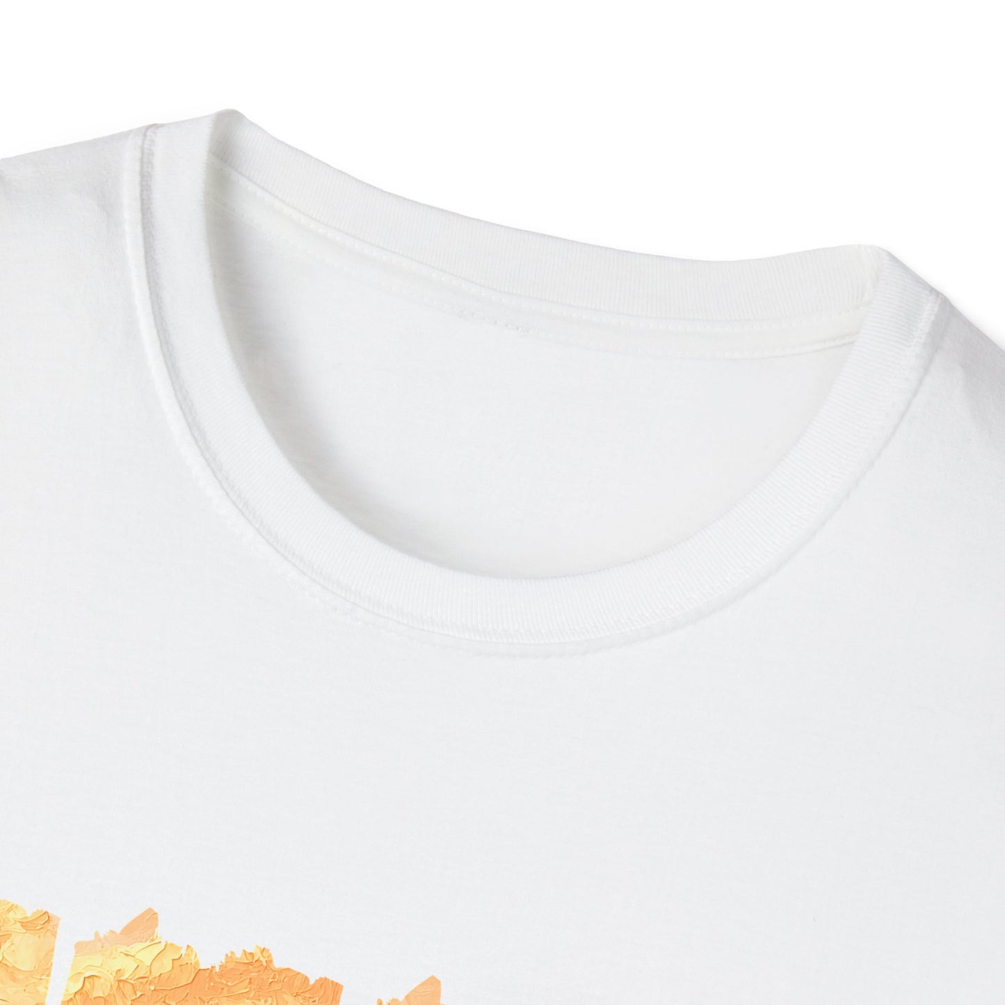 Sunflower Mountain Poster T-Shirt — Scenic Field & Peaks Graphic Tee