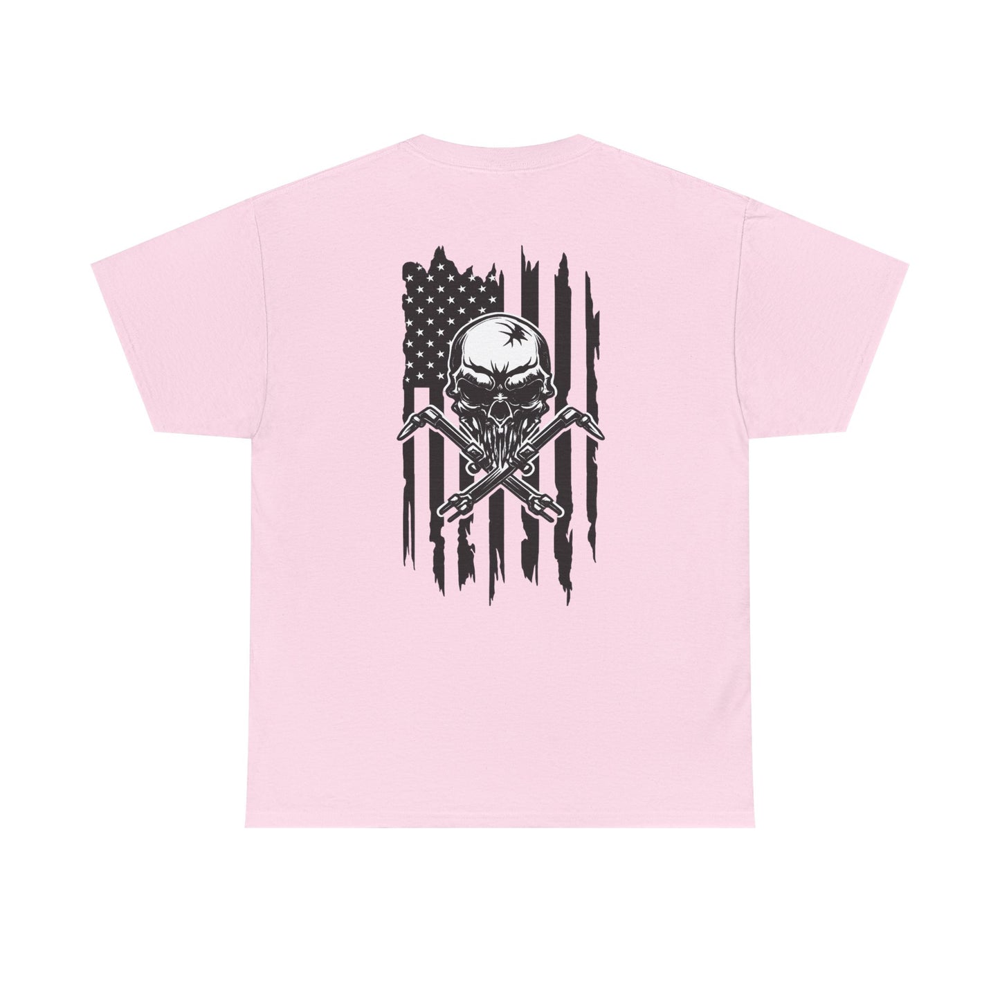 Welding “Hood Life” American Flag Tee