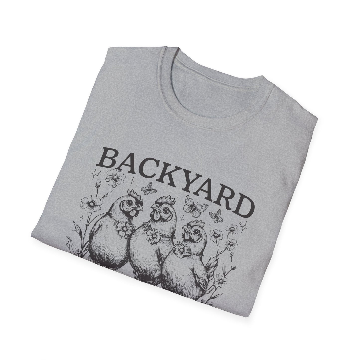 Backyard Coop Club T-Shirt — 'Ladies Only' Vintage Chicken Farm Tee