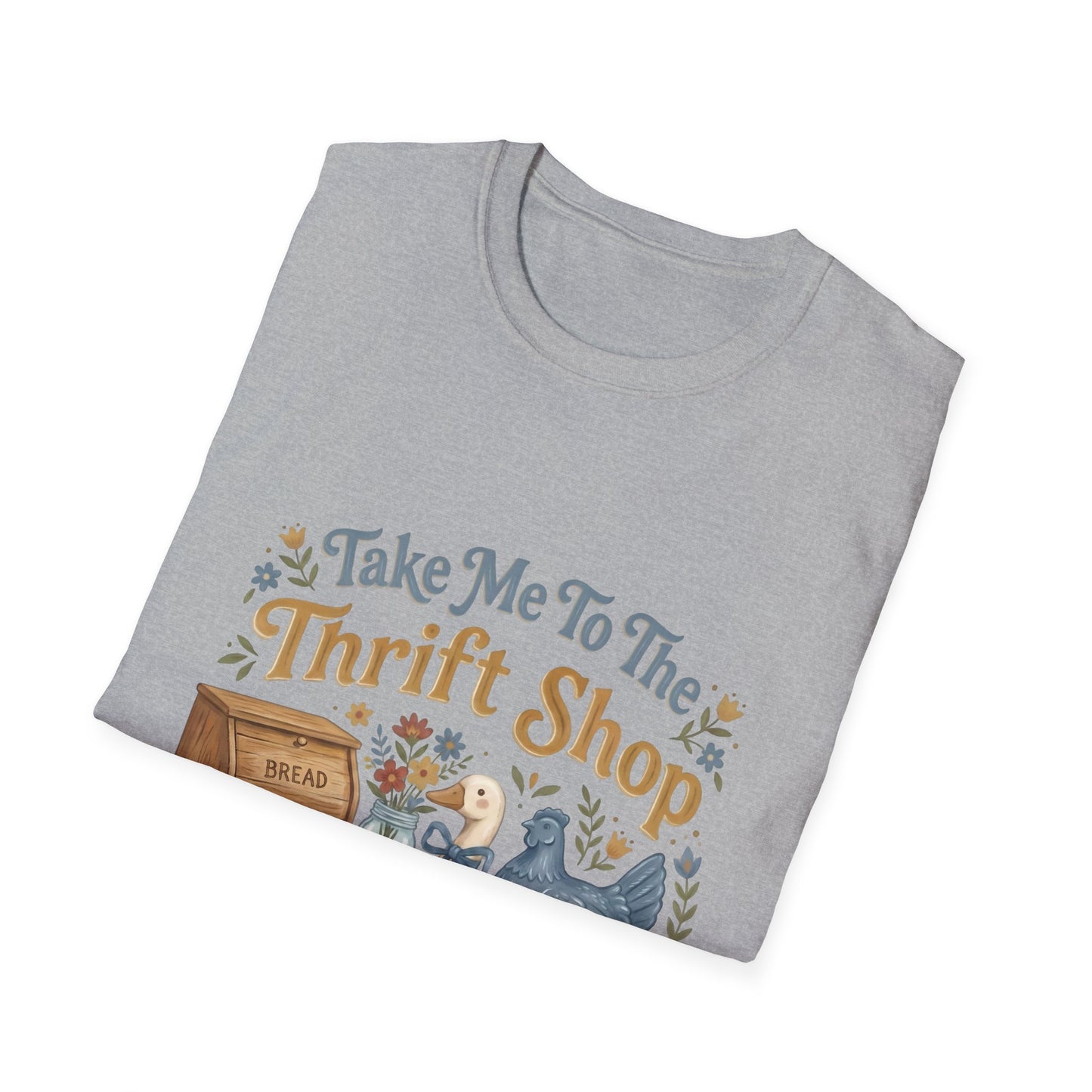 Take Me To The Thrift Shop T-Shirt – Vintage Thrifting Graphic Tee