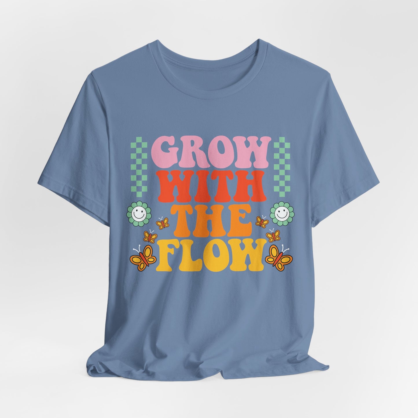Grow With The Flow Retro Floral T-Shirt