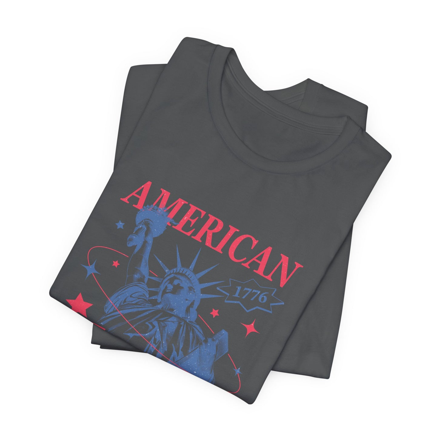 Liberty 'Land of the Free' T‑Shirt — Statue of Liberty Patriotic 1776 Tee