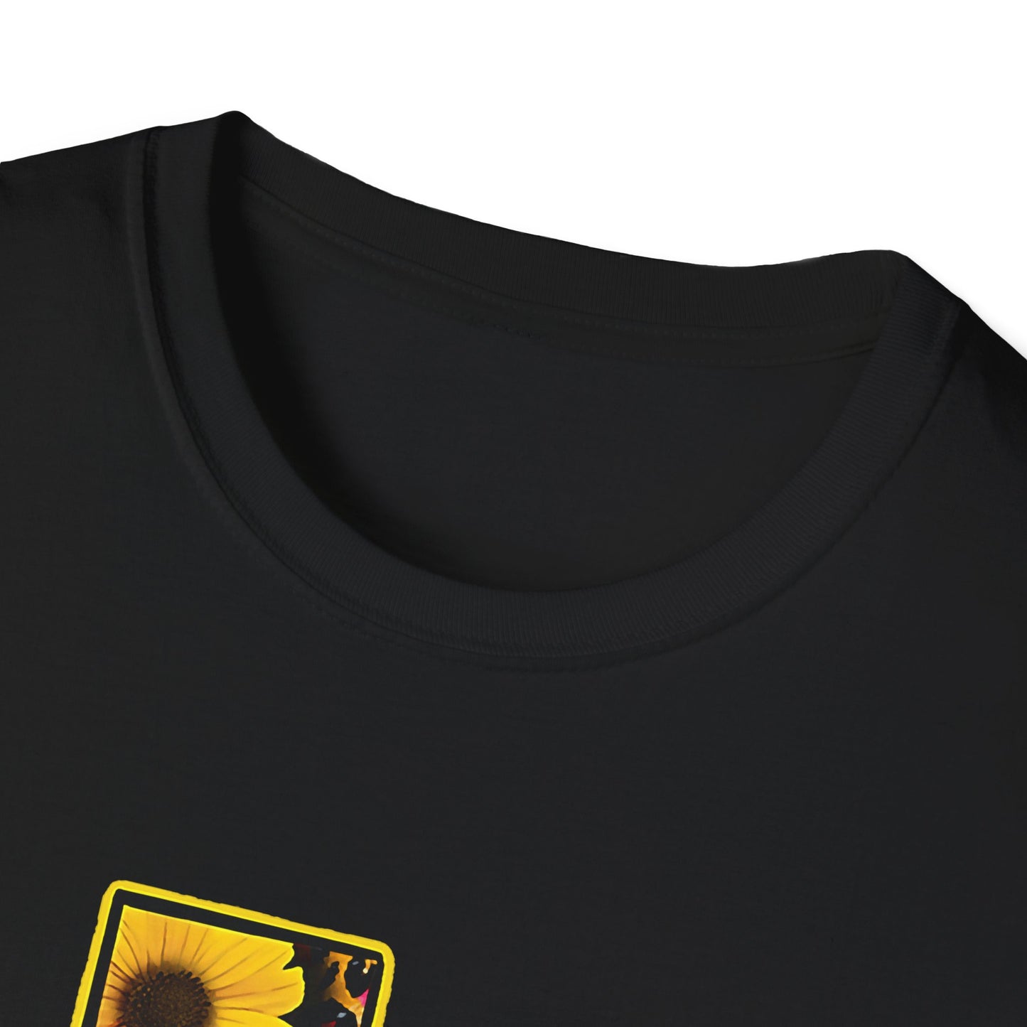 Texas Sunflower State T-Shirt — Floral Texas Map Graphic
