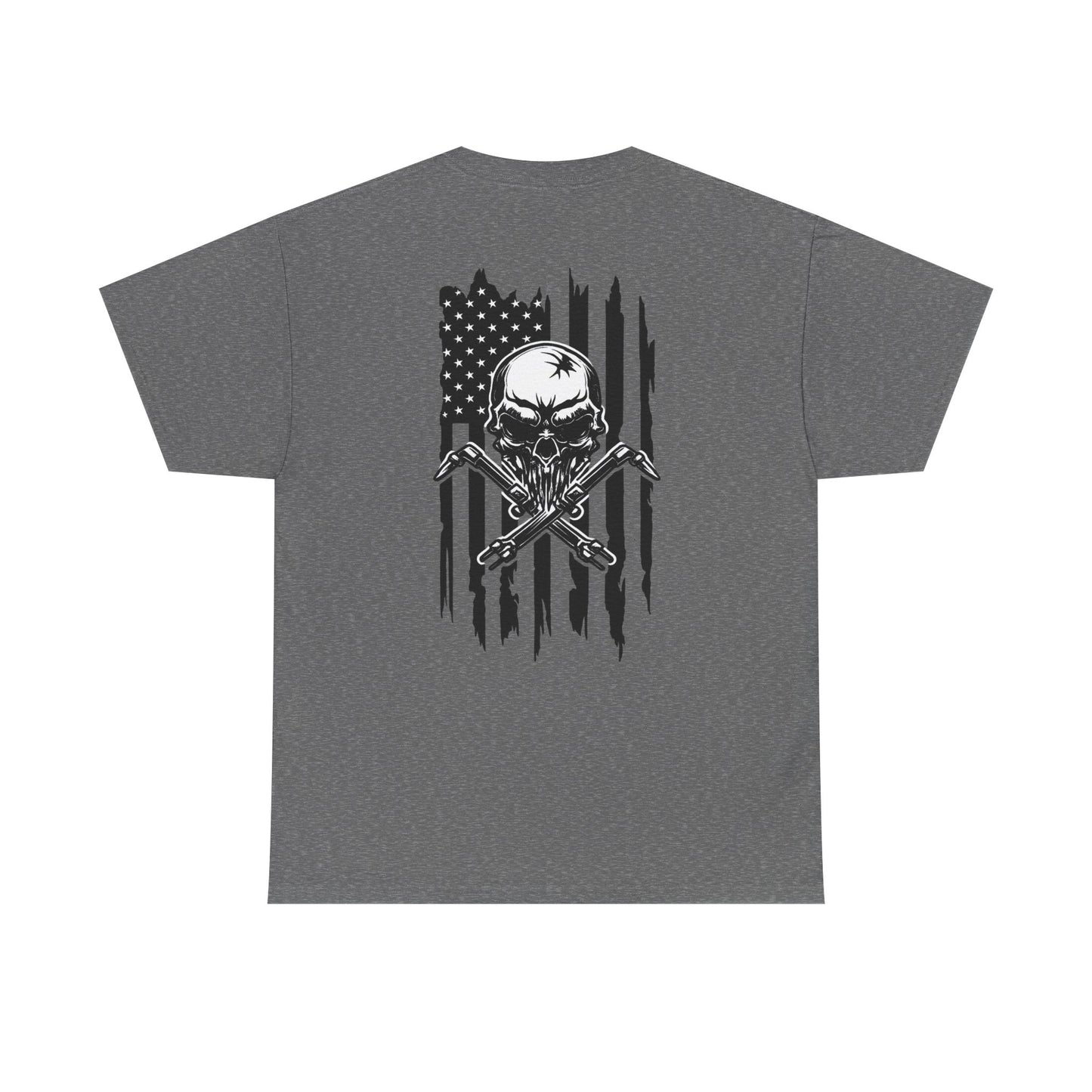 Welding “Hood Life” American Flag Tee