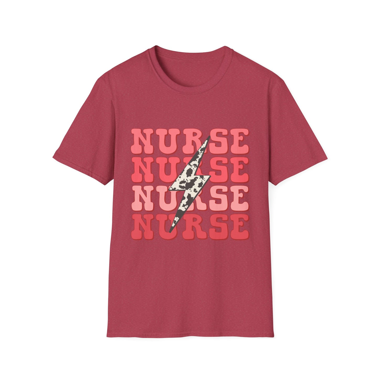 Nurse T-Shirt – Retro Pink Medical Gift for Nurses