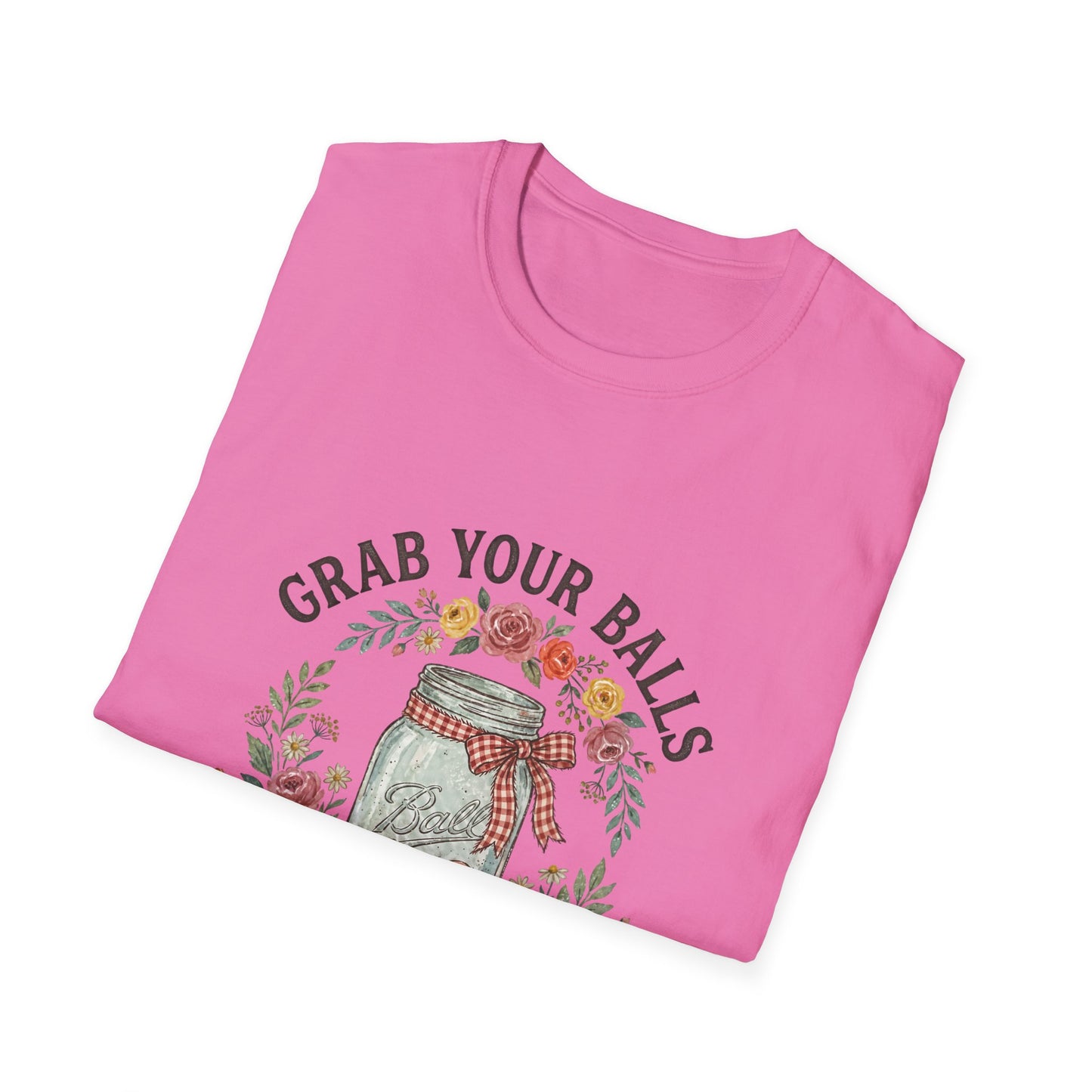 Grab Your Balls Mason Jar Canning T-Shirt — It's Canning Season Vintage Kitchen Tee